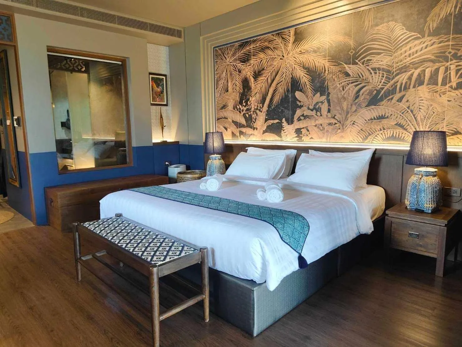 Bed in Yatika Boutique Chiang Dao