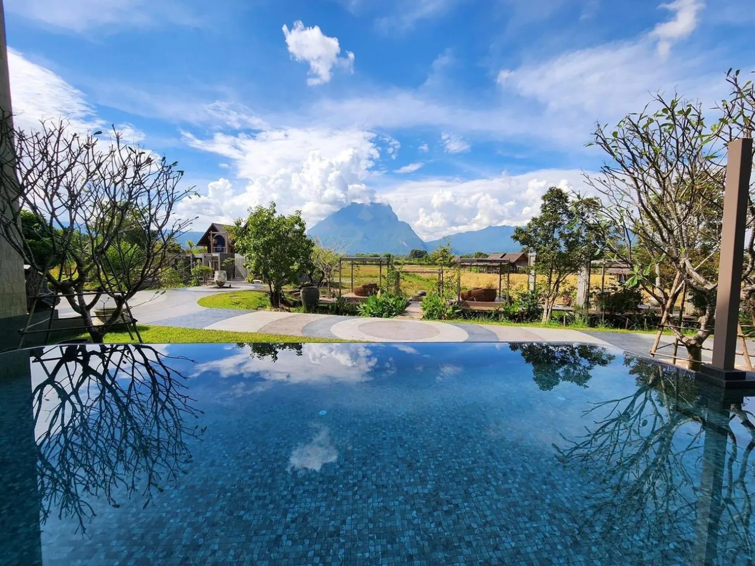 Swimming pool in Yatika Boutique Chiang Dao