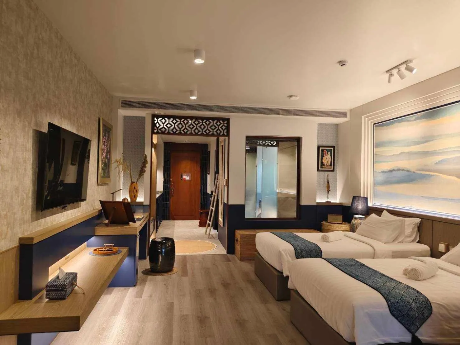 Photo of the whole room, Bed in Yatika Boutique Chiang Dao