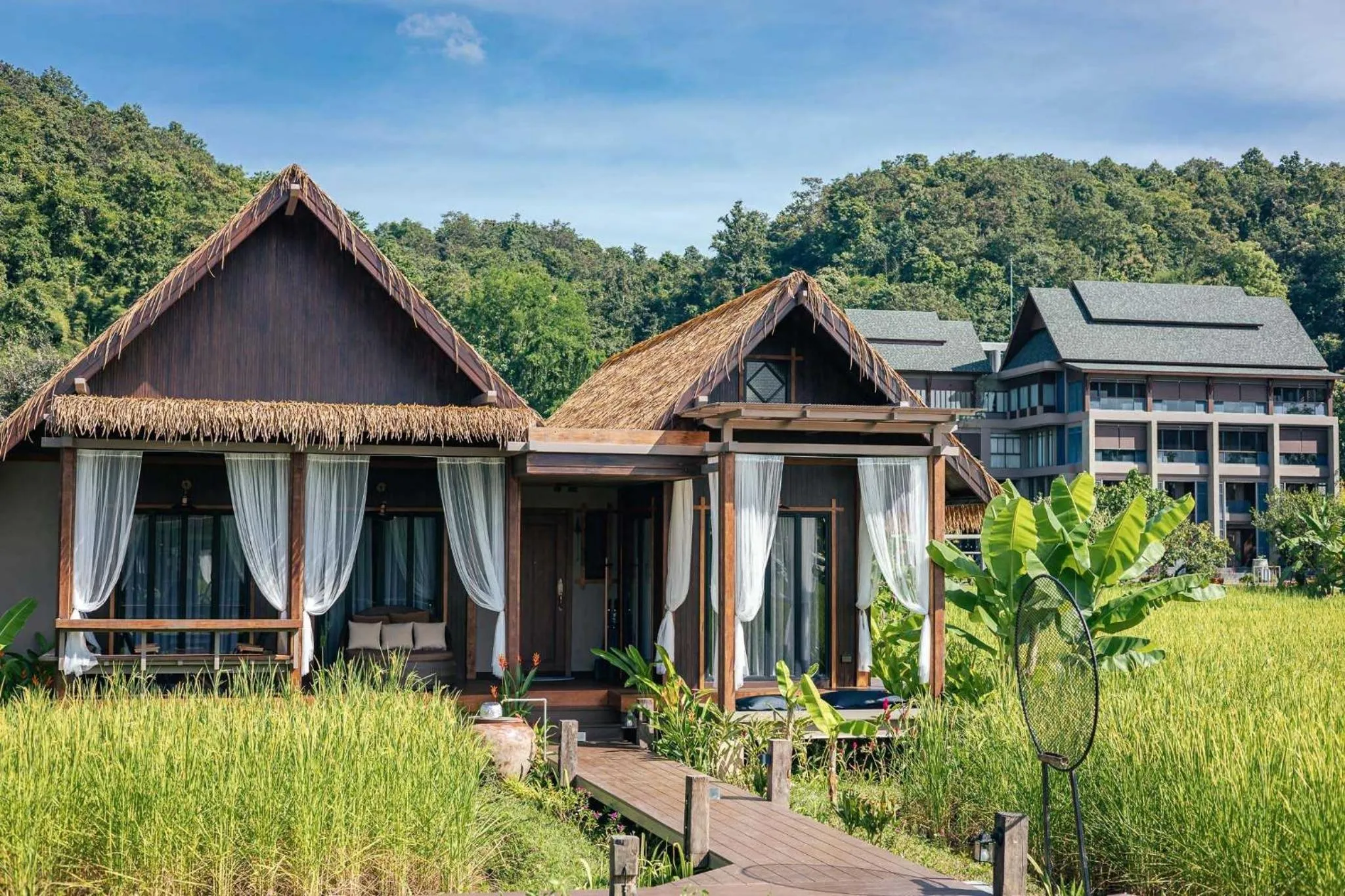 Natural landscape in Yatika Boutique Chiang Dao