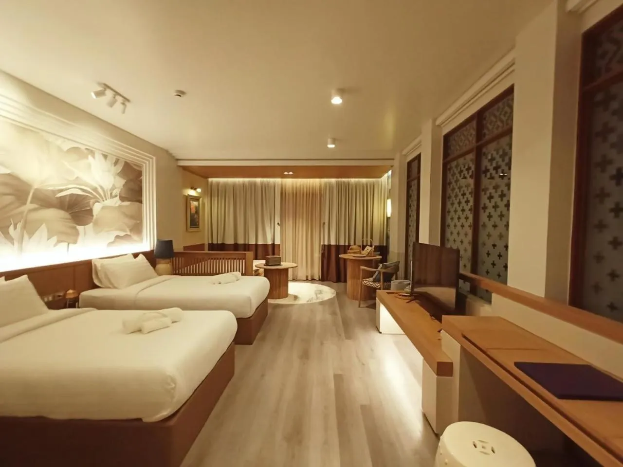 Photo of the whole room, Bed in Yatika Boutique Chiang Dao