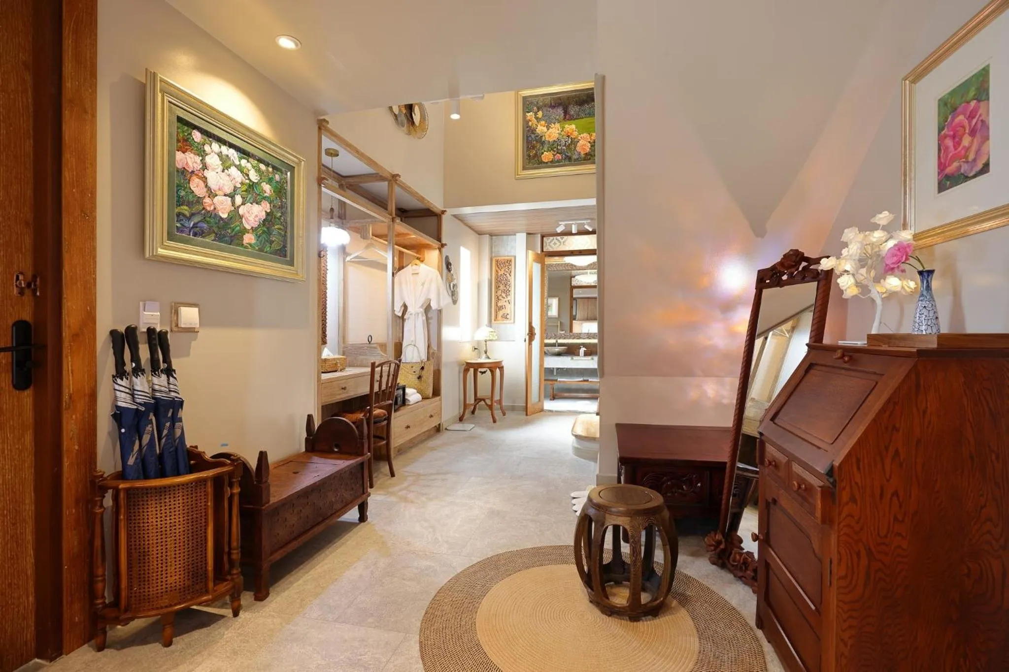 Seating area in Yatika Boutique Chiang Dao