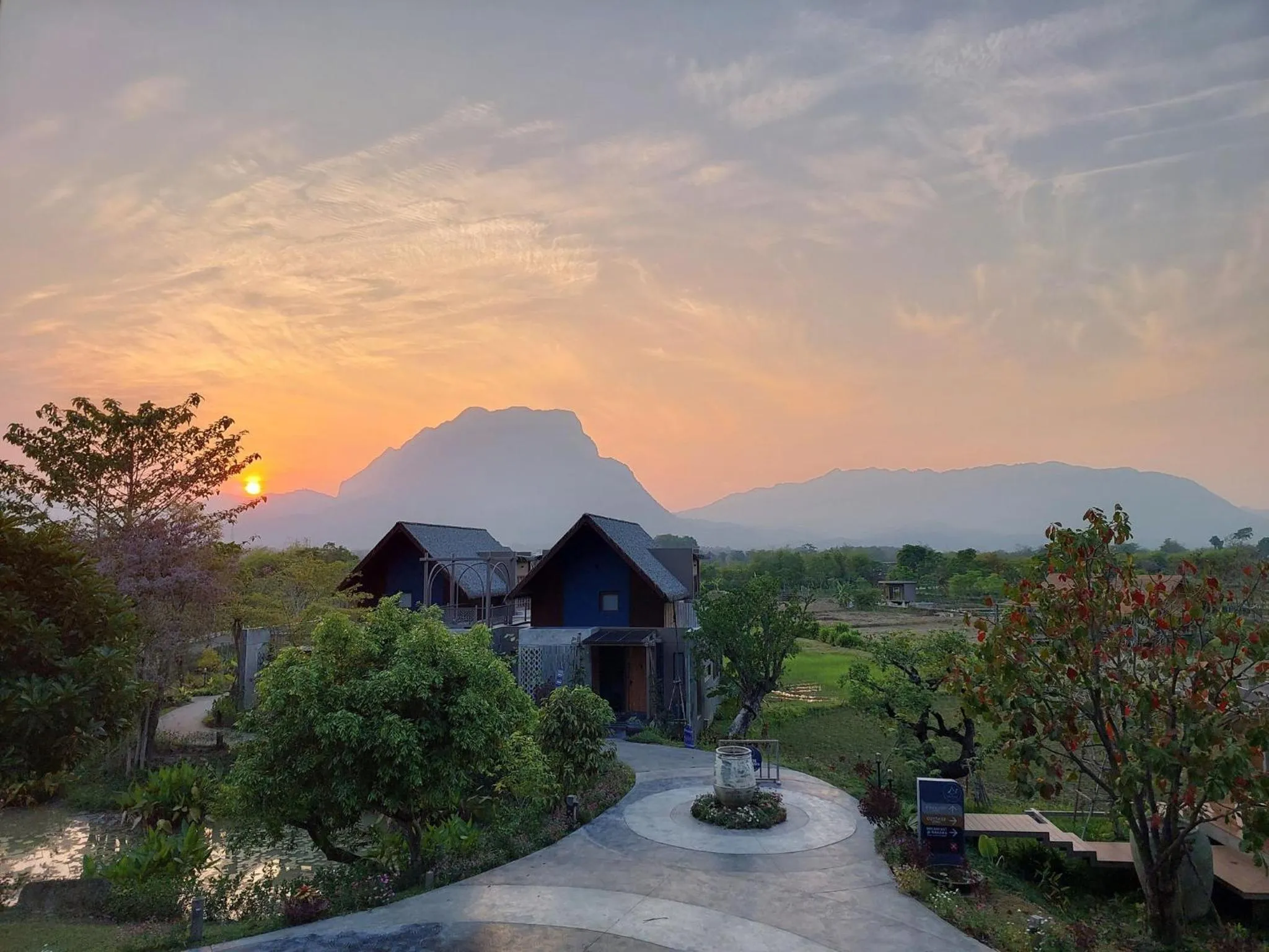 Mountain view in Yatika Boutique Chiang Dao