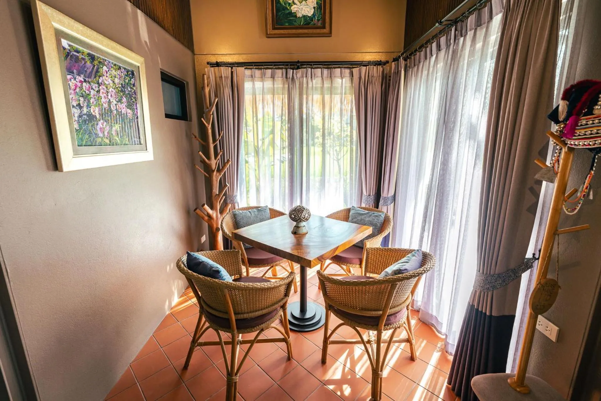 Dining area in Yatika Boutique Chiang Dao