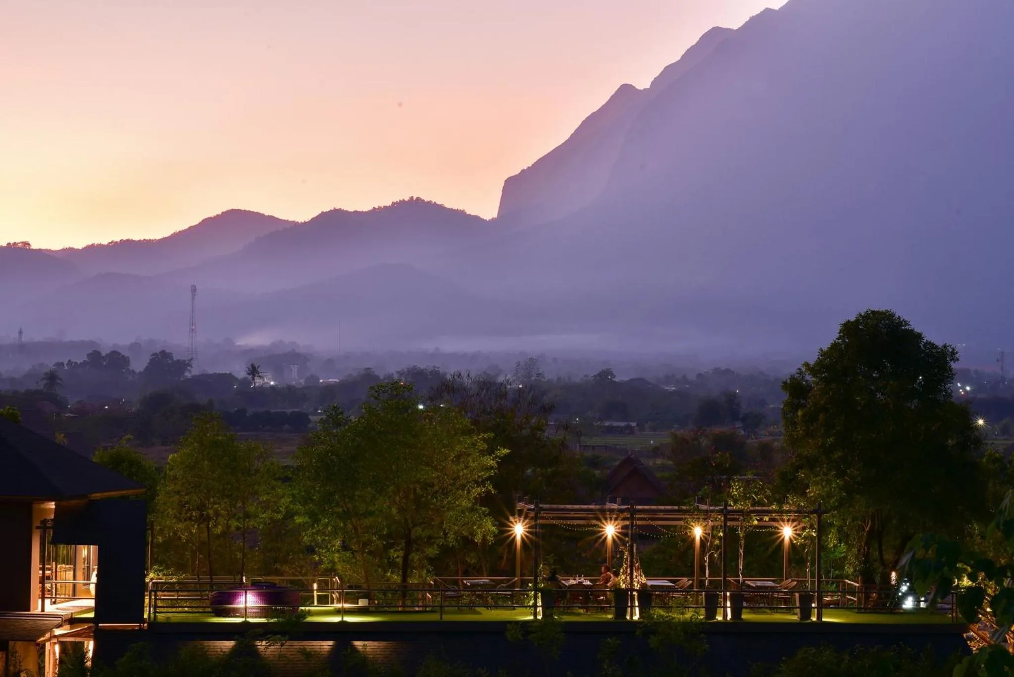 Natural landscape in Yatika Boutique Chiang Dao