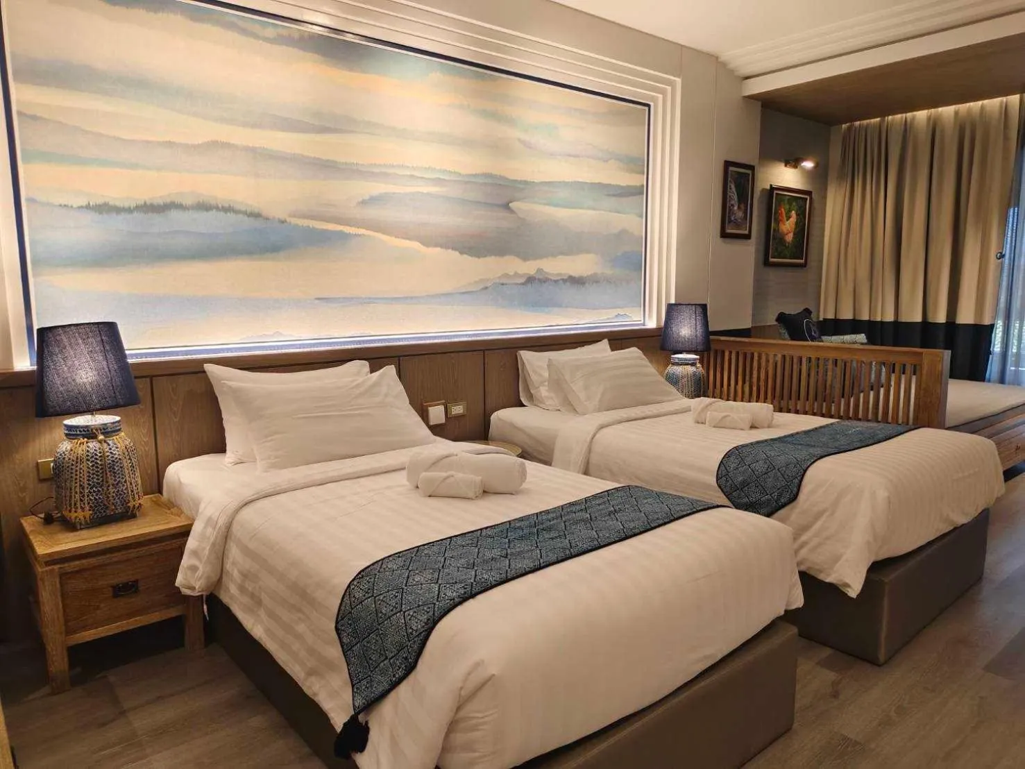 Bed in Yatika Boutique Chiang Dao