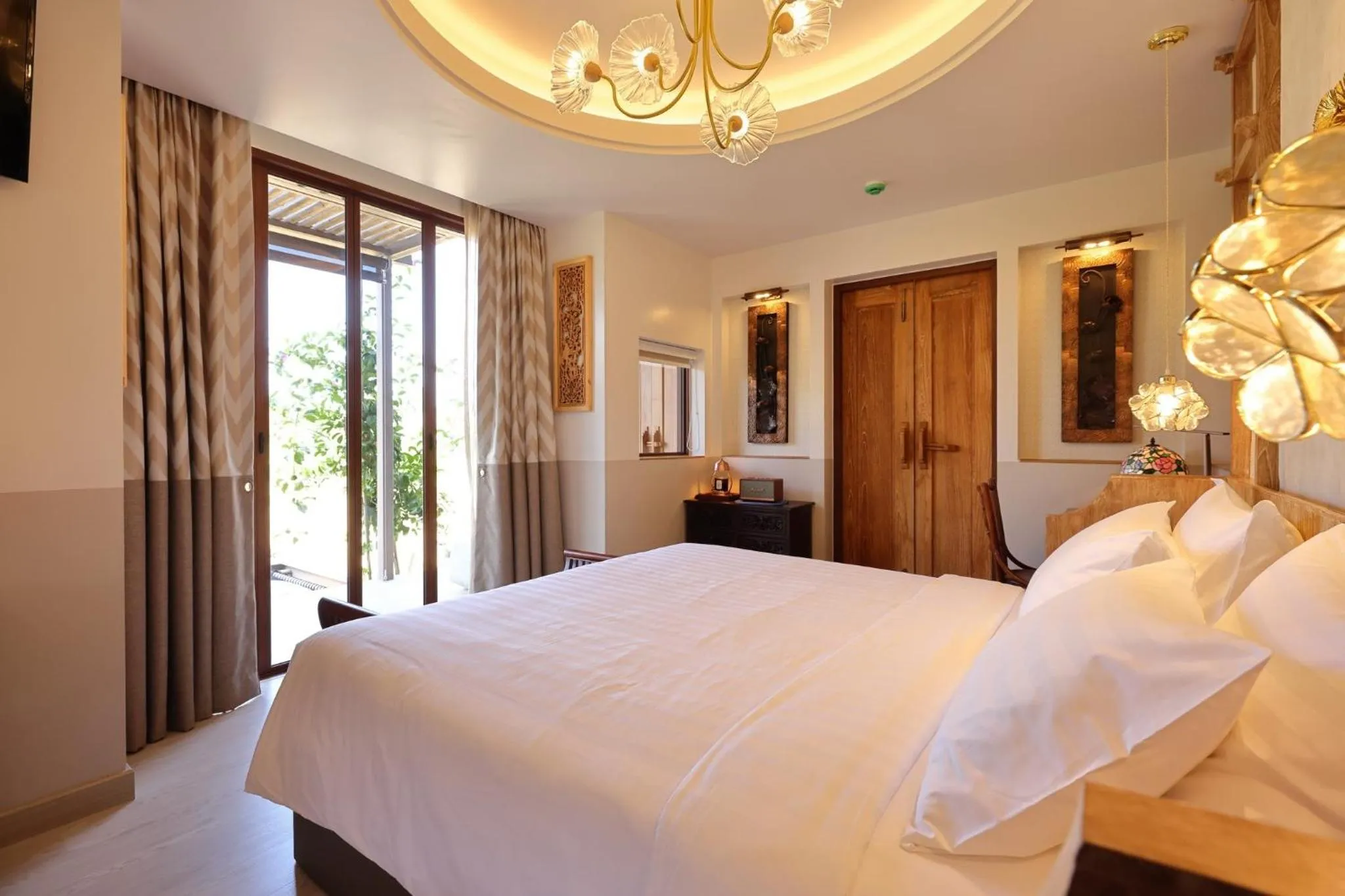 Bed in Yatika Boutique Chiang Dao