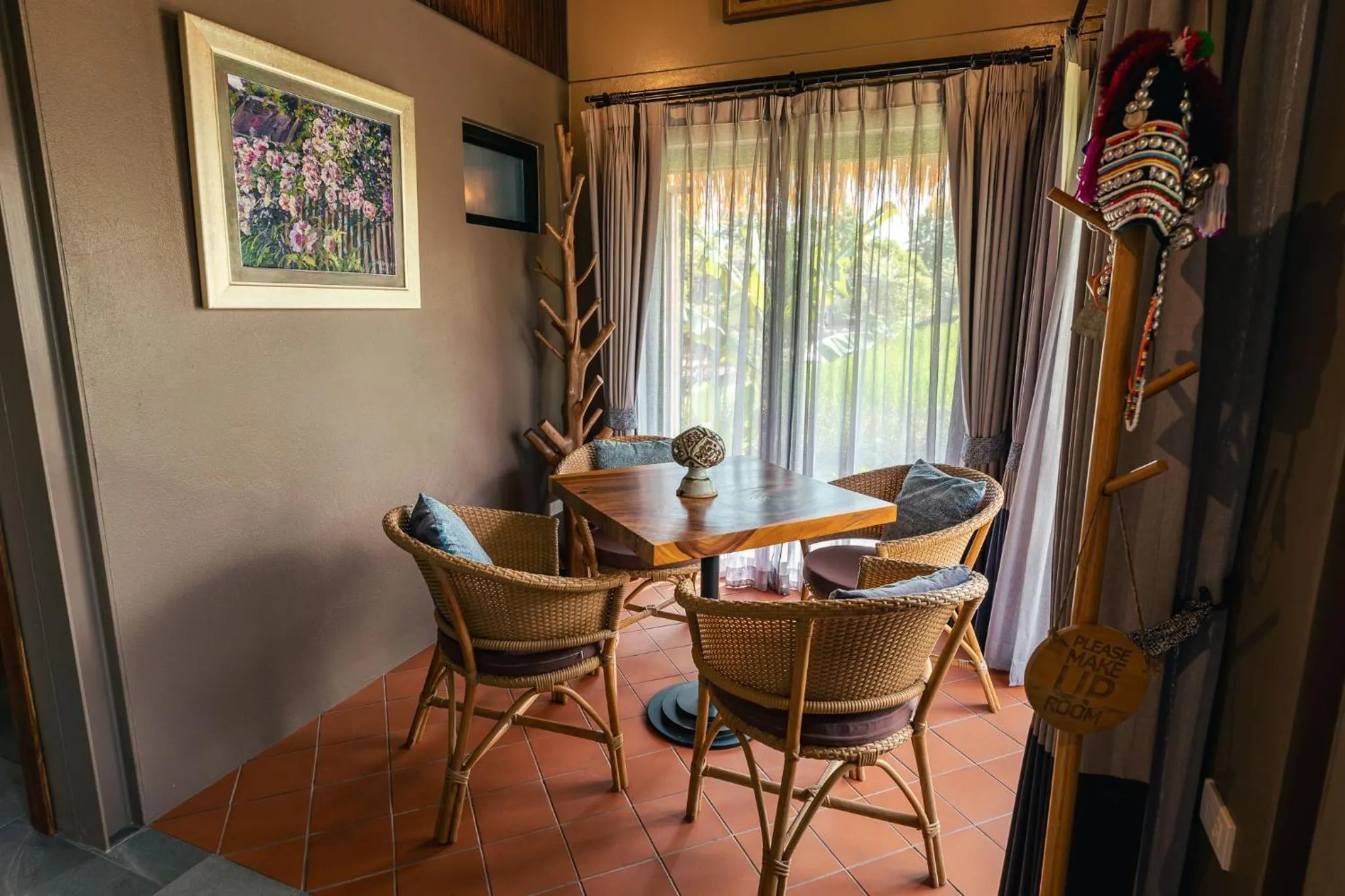 Living room in Yatika Boutique Chiang Dao