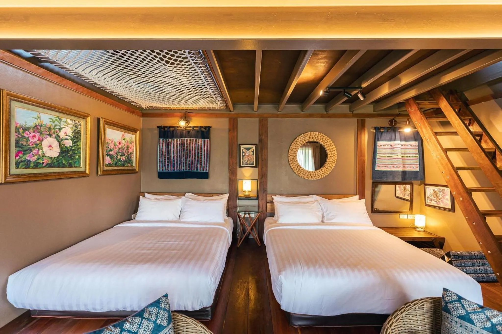 Bed in Yatika Boutique Chiang Dao