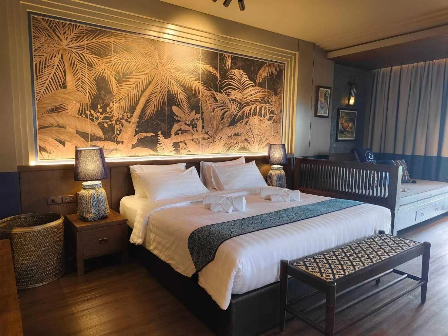 Bed in Yatika Boutique Chiang Dao