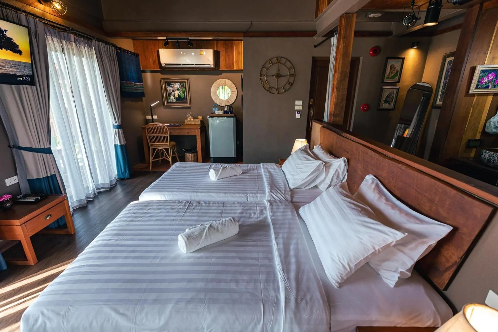 Bed in Yatika Boutique Chiang Dao