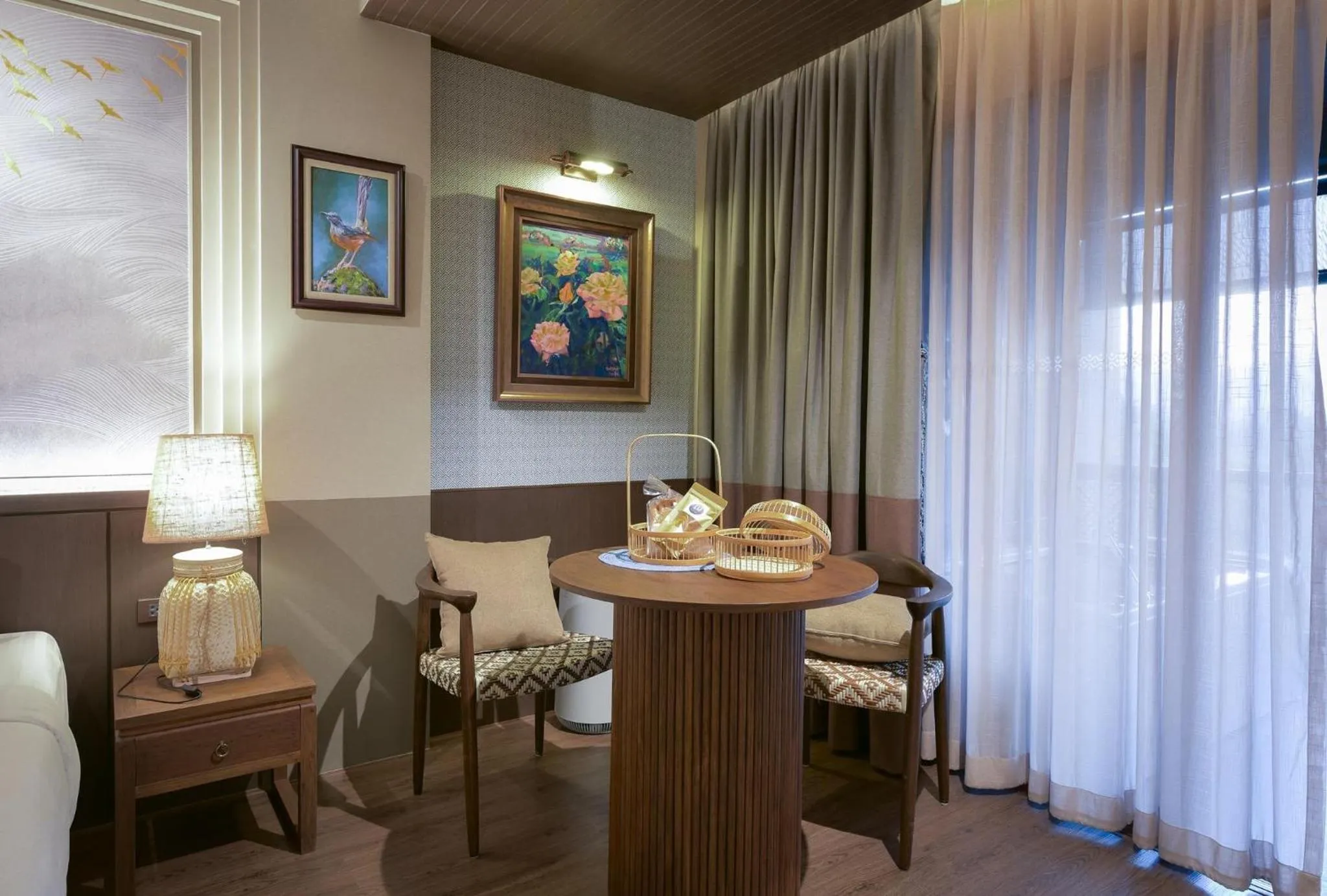 Seating area in Yatika Boutique Chiang Dao