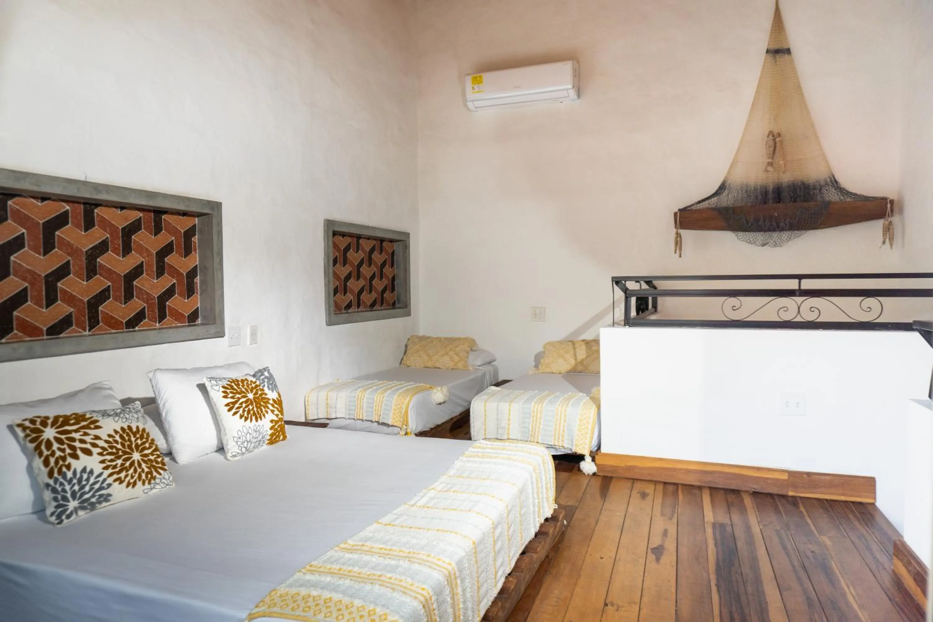 Bed in Honda Colonial Magdalena Resort