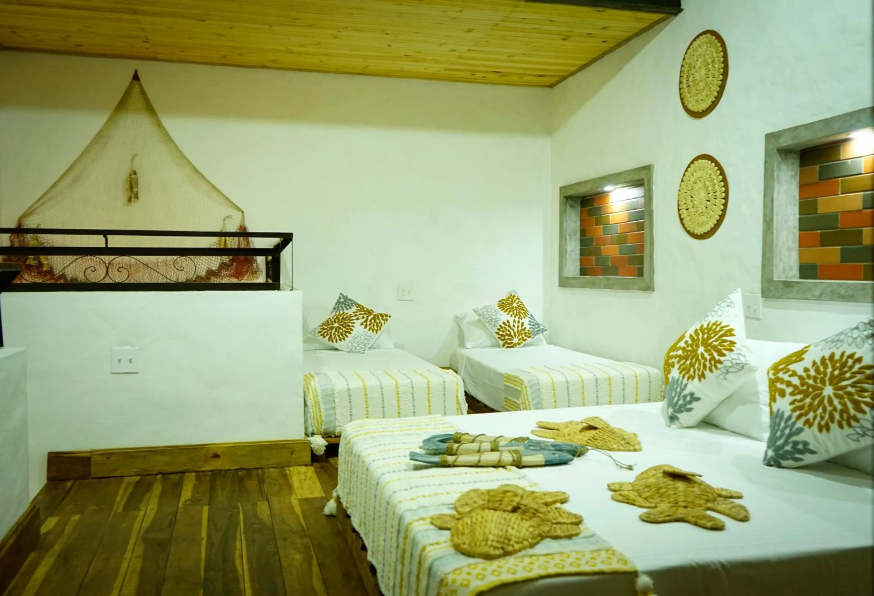 Bed in Honda Colonial Magdalena Resort