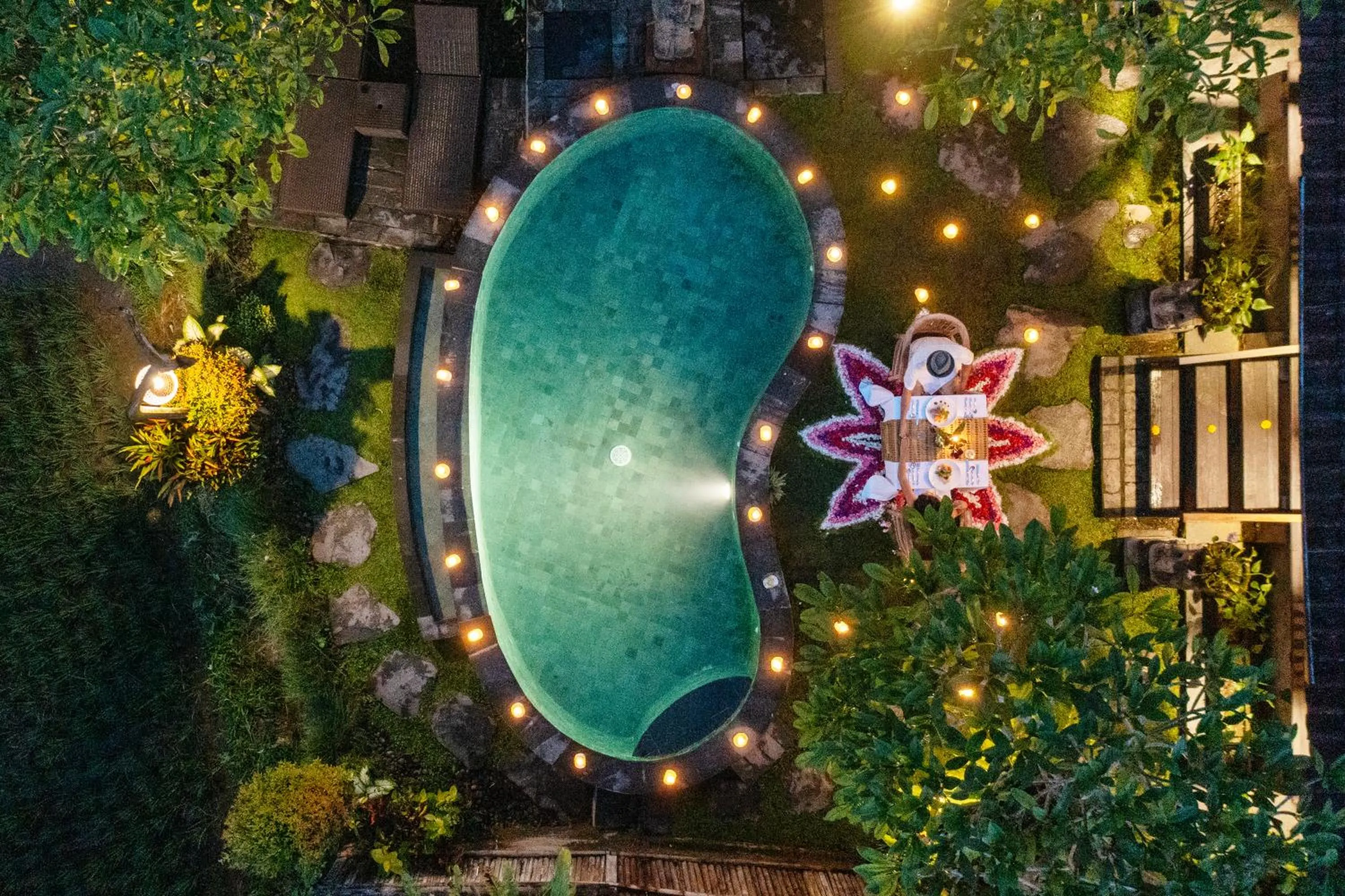 Dinner in Wooden Ganeca Villas by GenuineHost