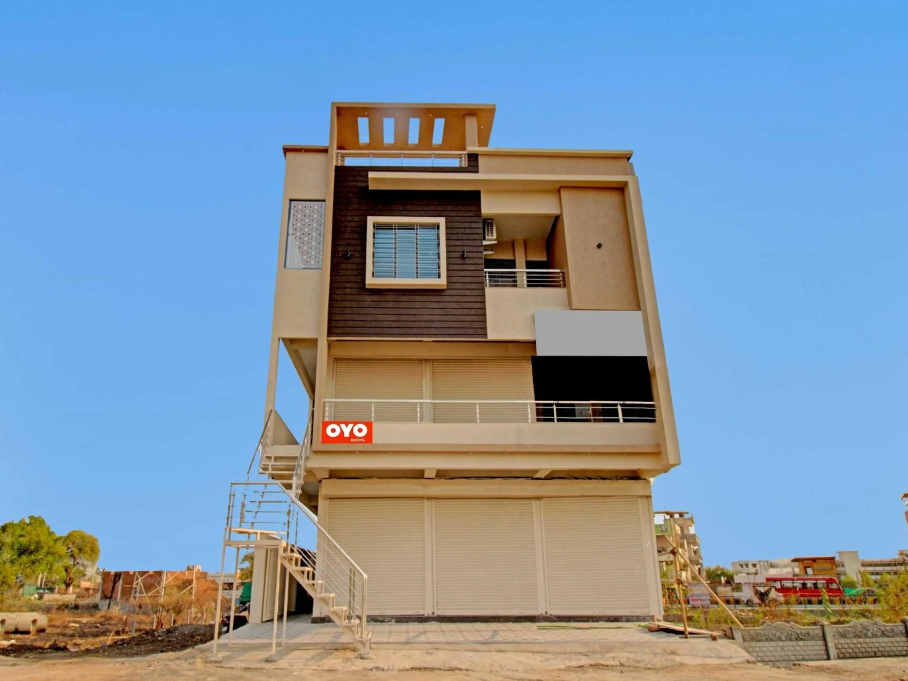 Facade/entrance in Hotel O Dhurva Inn