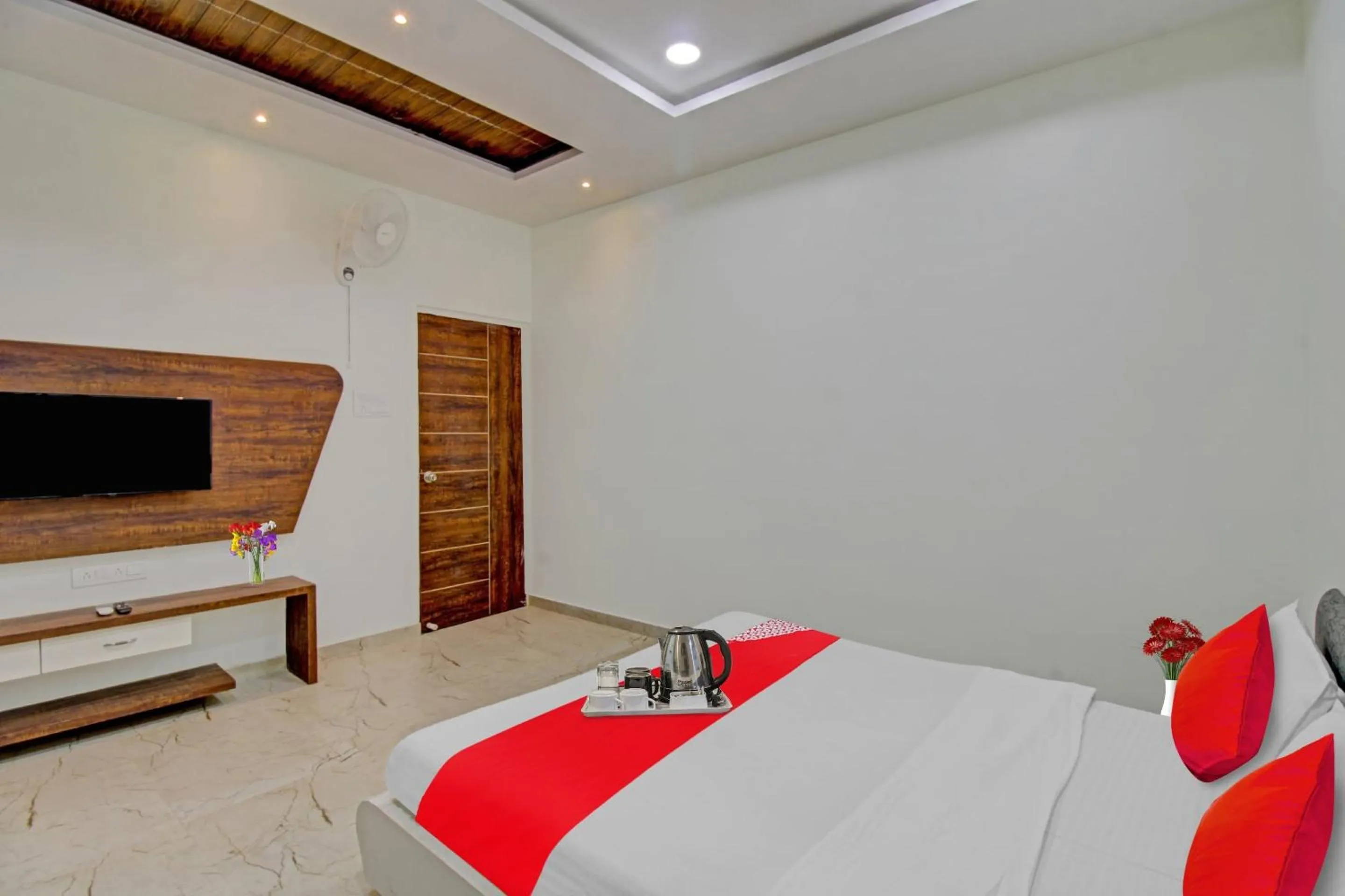 Bedroom, Bed in Hotel O Dhurva Inn