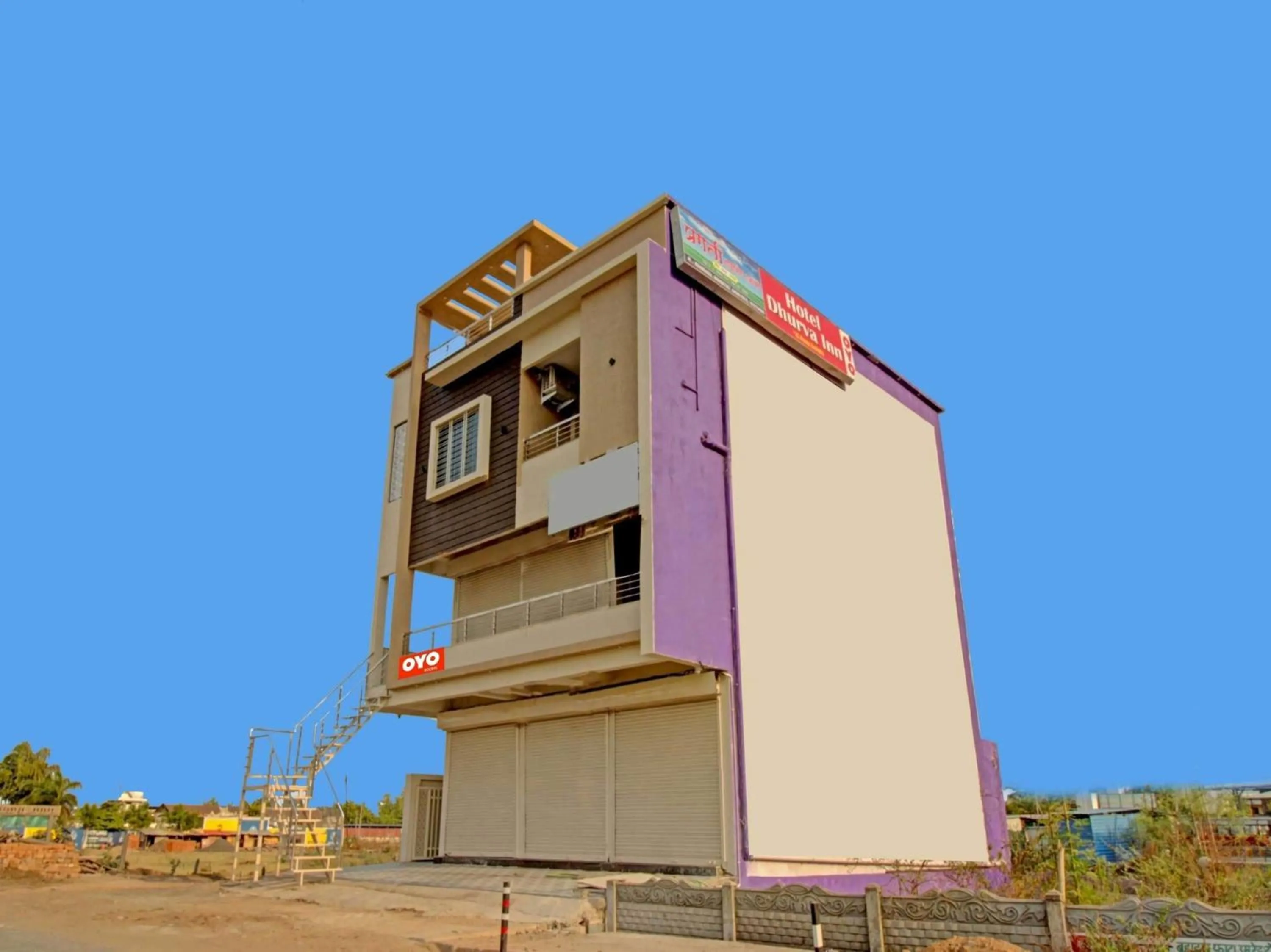 Facade/entrance in Hotel O Dhurva Inn