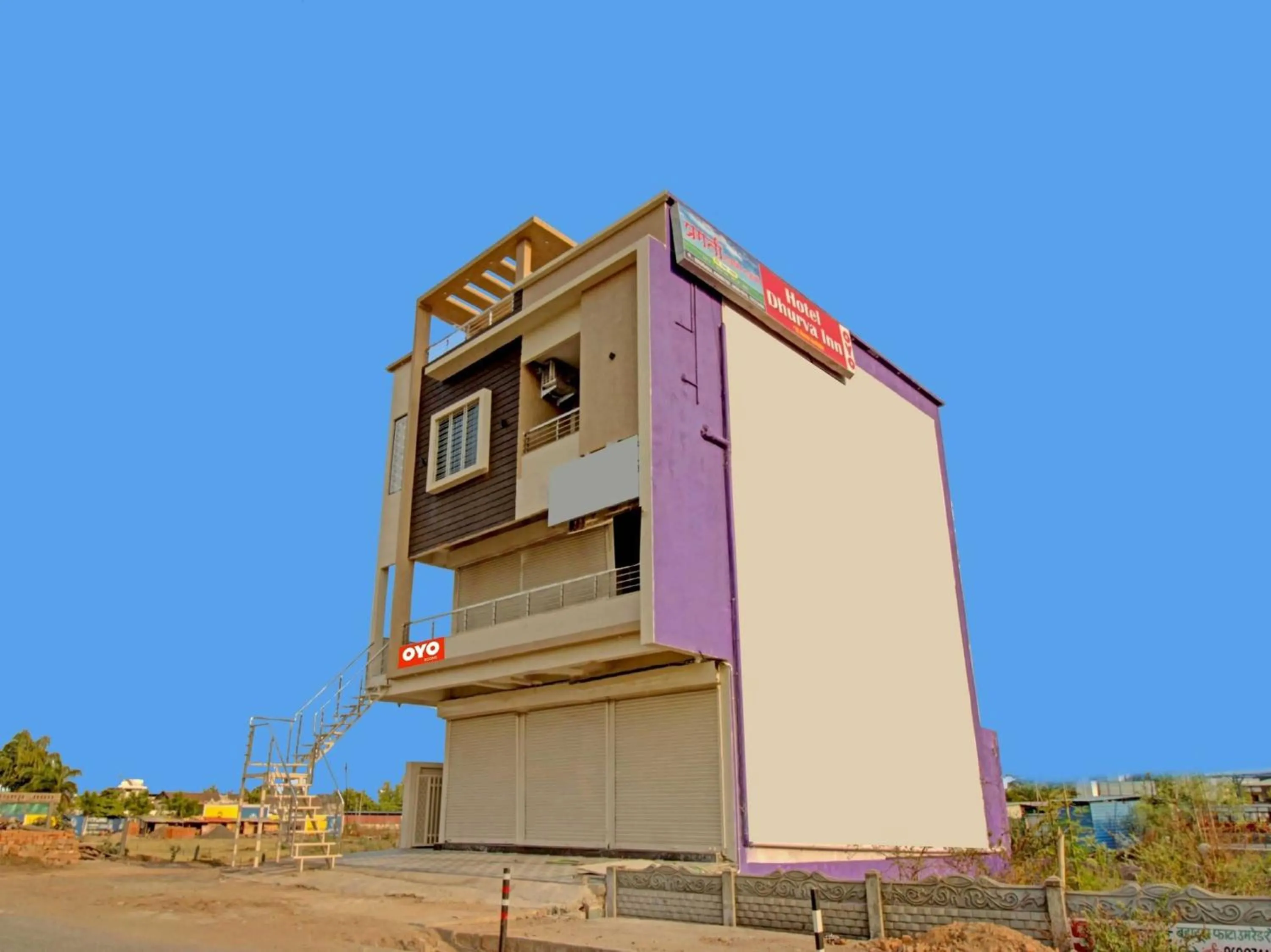 Facade/entrance in Hotel O Dhurva Inn