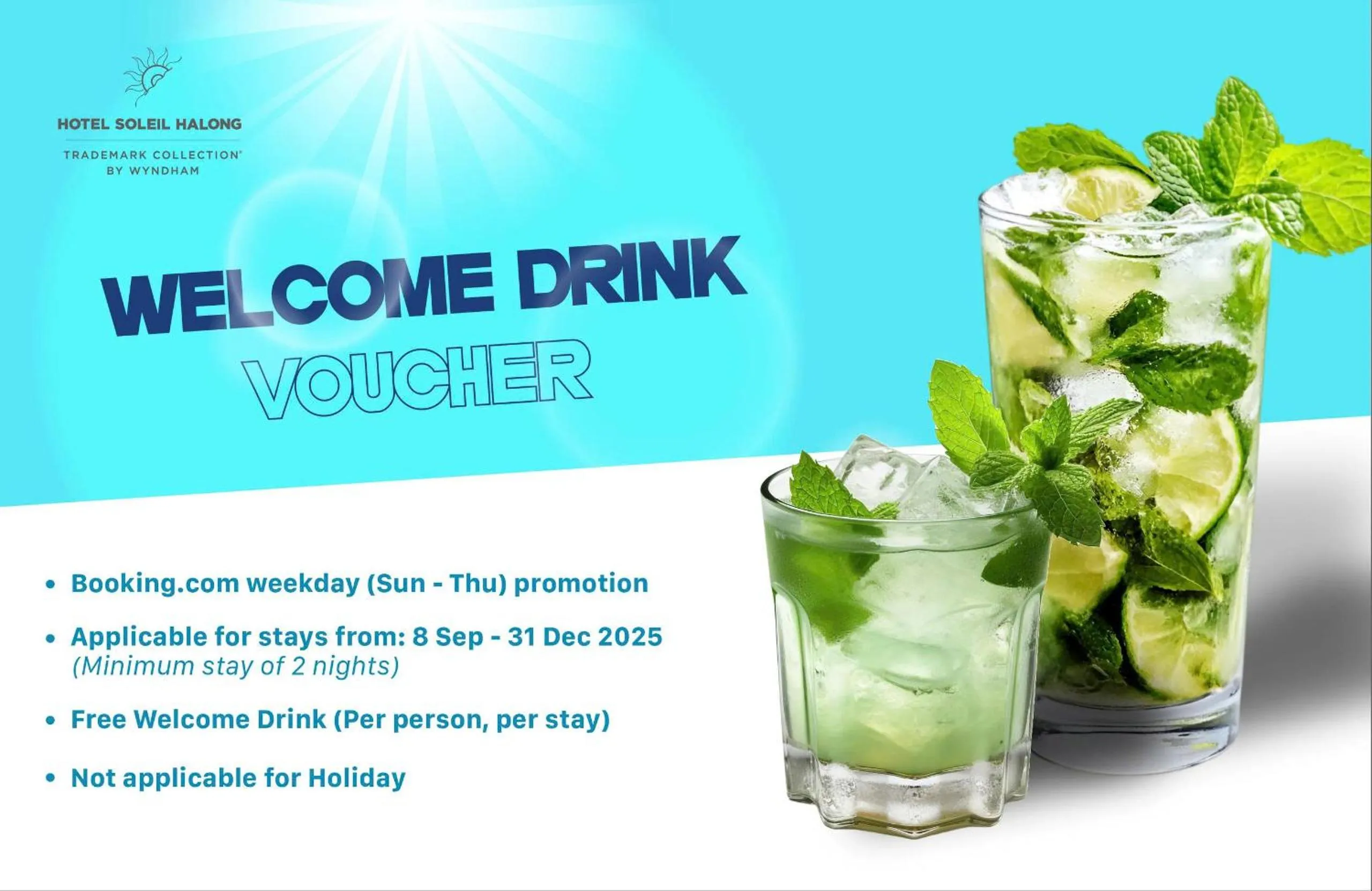 Food and drinks in Hotel Soleil Ha Long, Trademark Collection by Wyndham