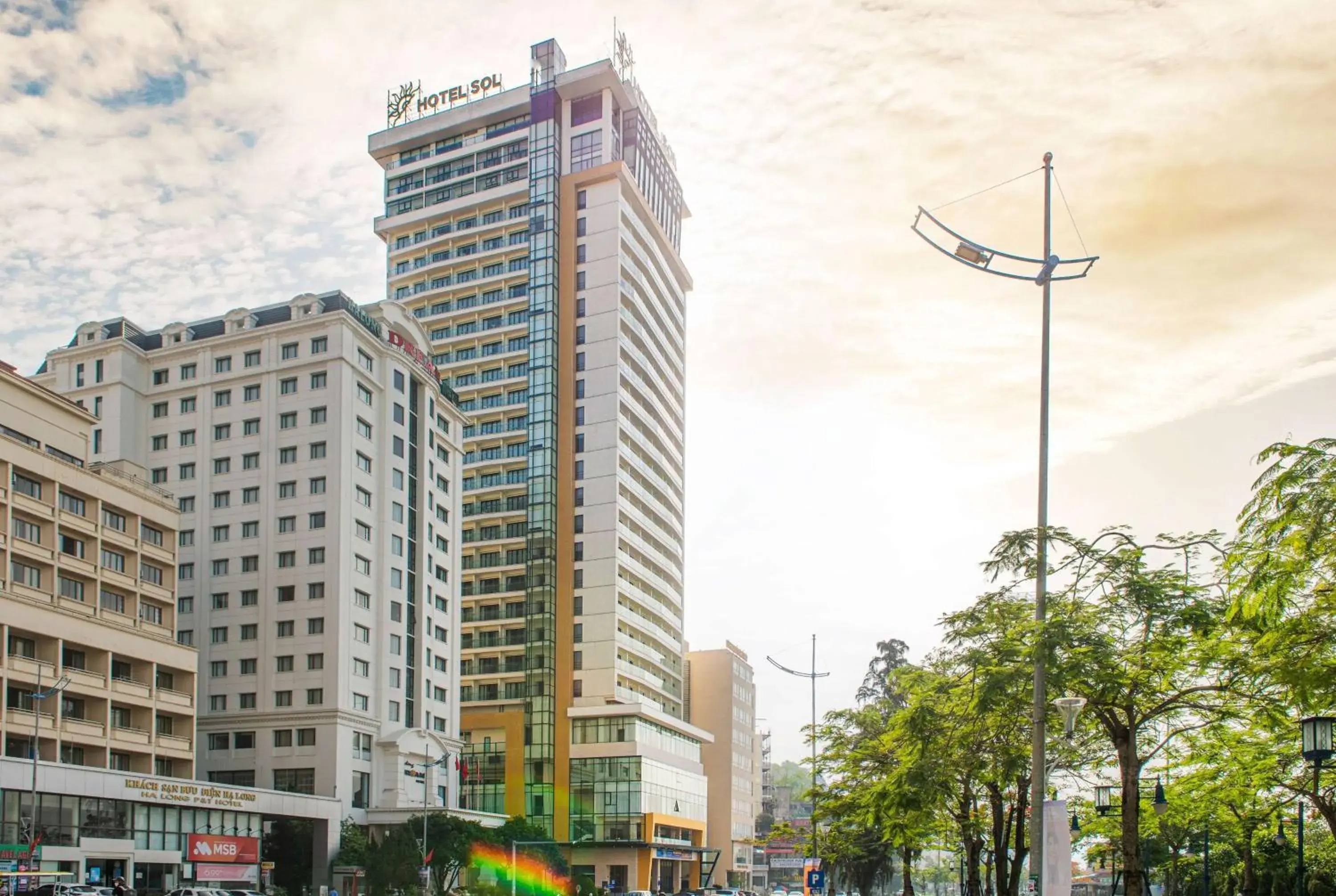 Property building in Hotel Soleil Ha Long, Trademark Collection by Wyndham Property building in Hotel Soleil Ha Long, Trademark Collection by Wyndham