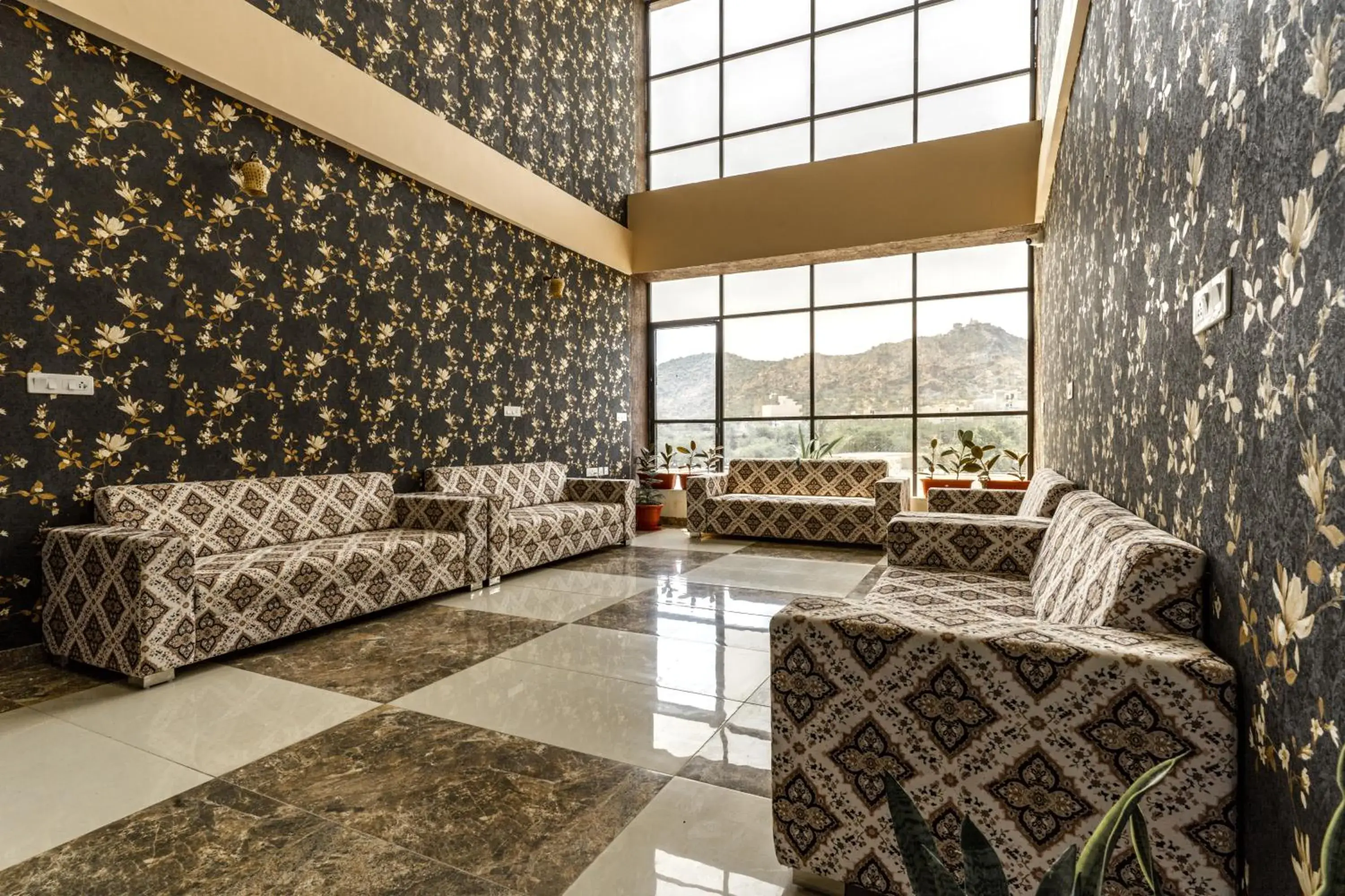 Lobby or reception in Bamboo Saa Mulberry Resort Pushkar Lobby or reception in Bamboo Saa Mulberry Resort Pushkar