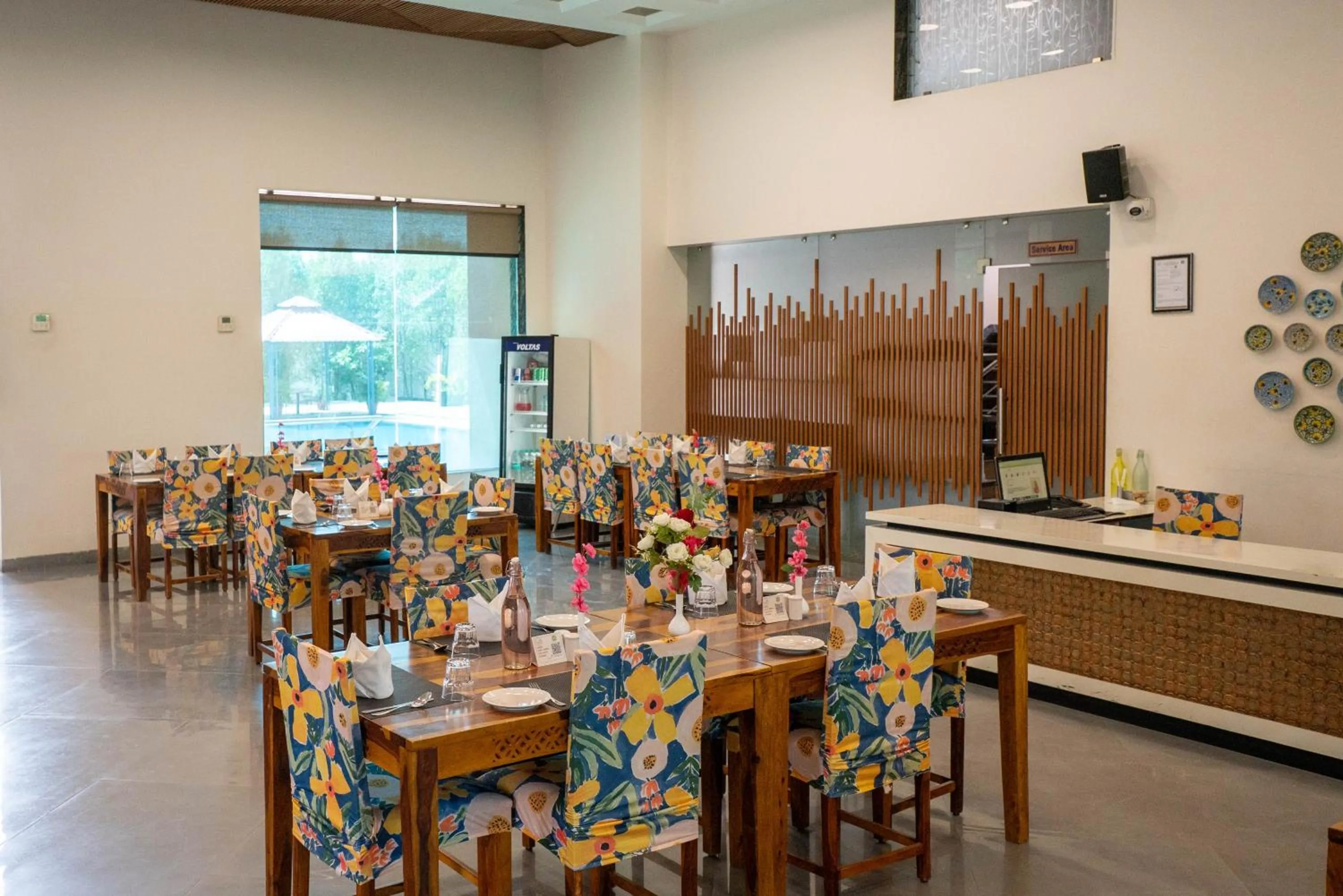 Restaurant/places to eat in Bamboo Saa Mulberry Resort Pushkar