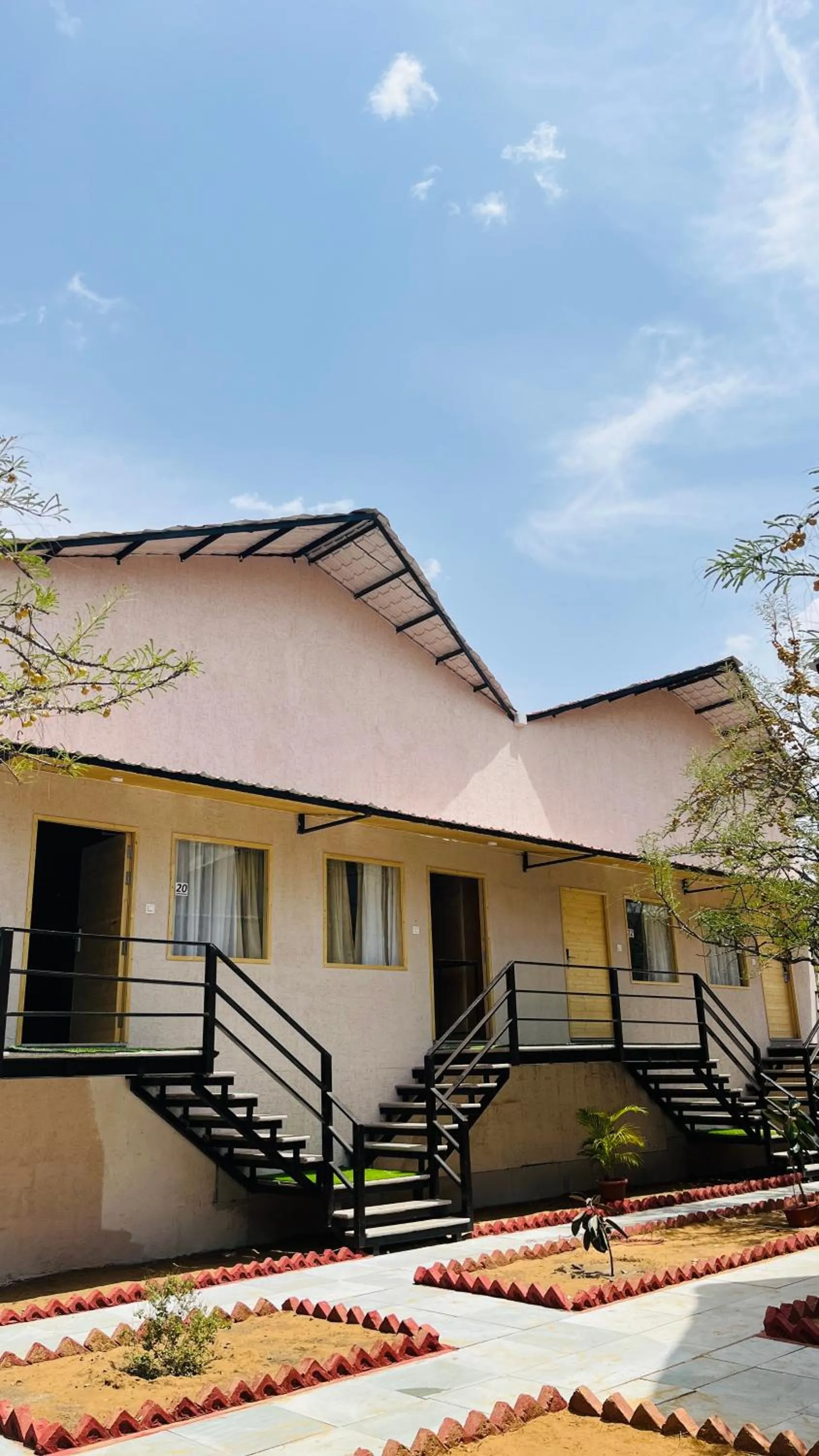 Bedroom in Bamboo Saa Mulberry Resort Pushkar