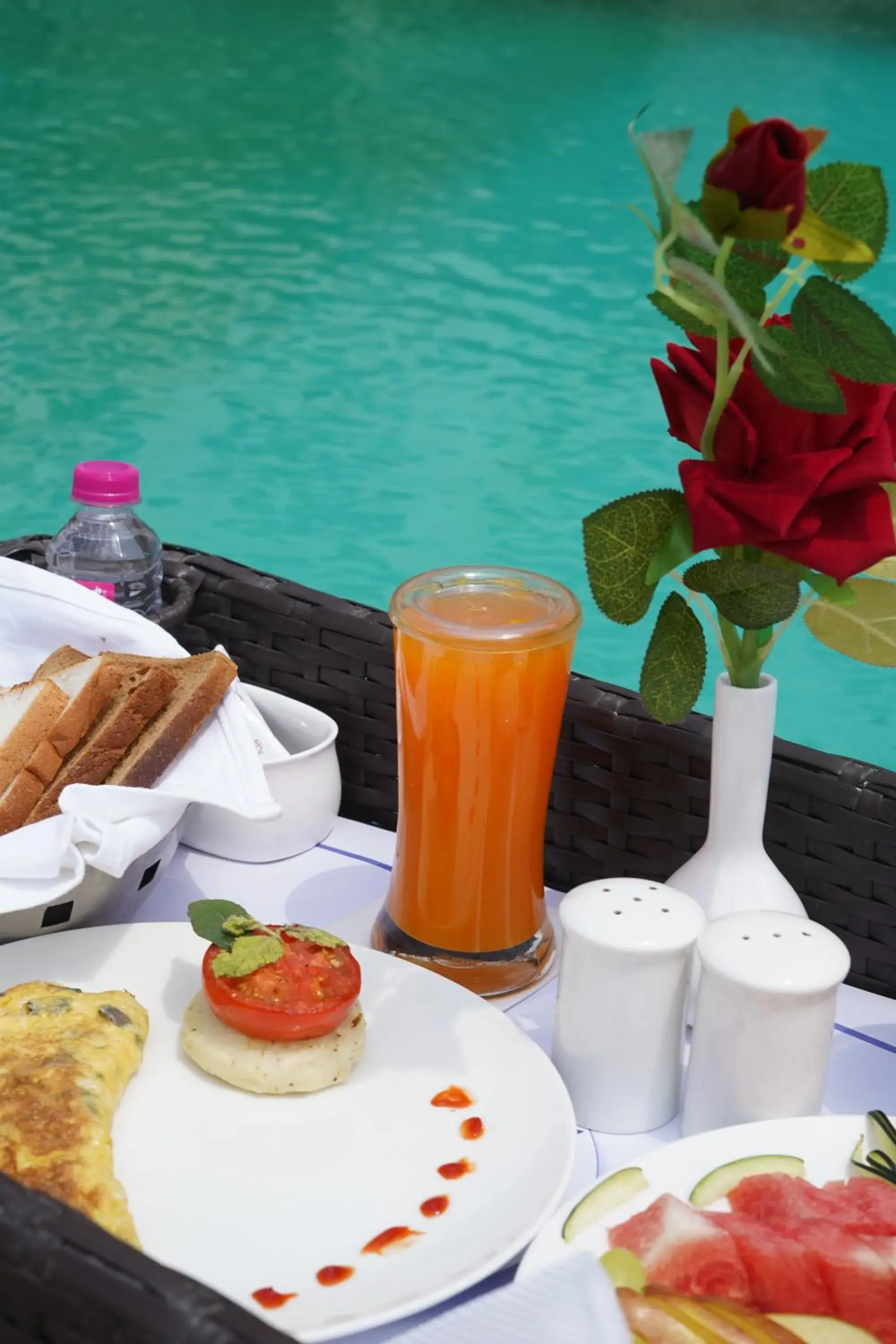 Breakfast in Bamboo Saa Mulberry Resort Pushkar Breakfast in Bamboo Saa Mulberry Resort Pushkar