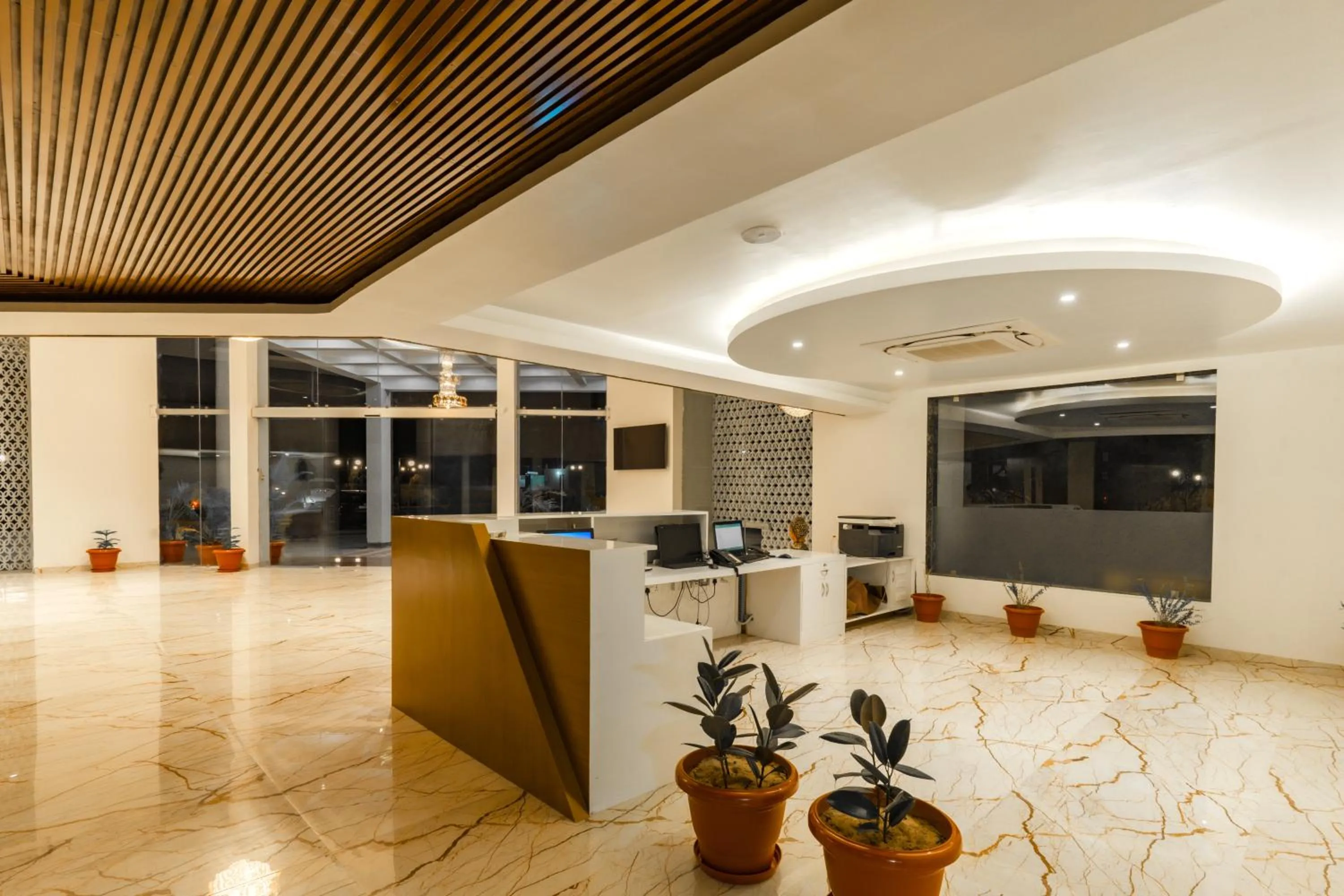 Lobby or reception in Bamboo Saa Mulberry Resort Pushkar