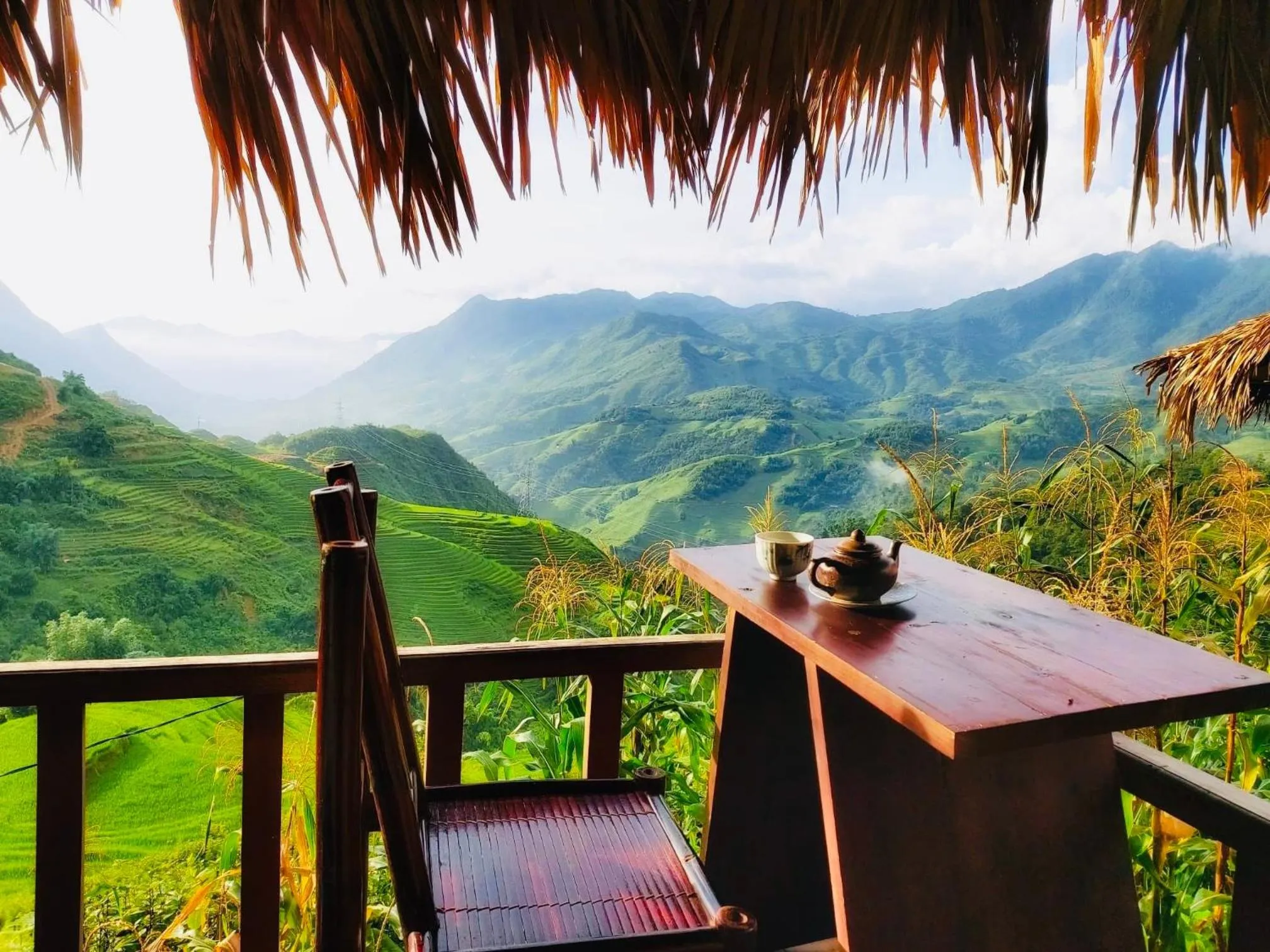 View (from property/room) in Sapa Rosie House