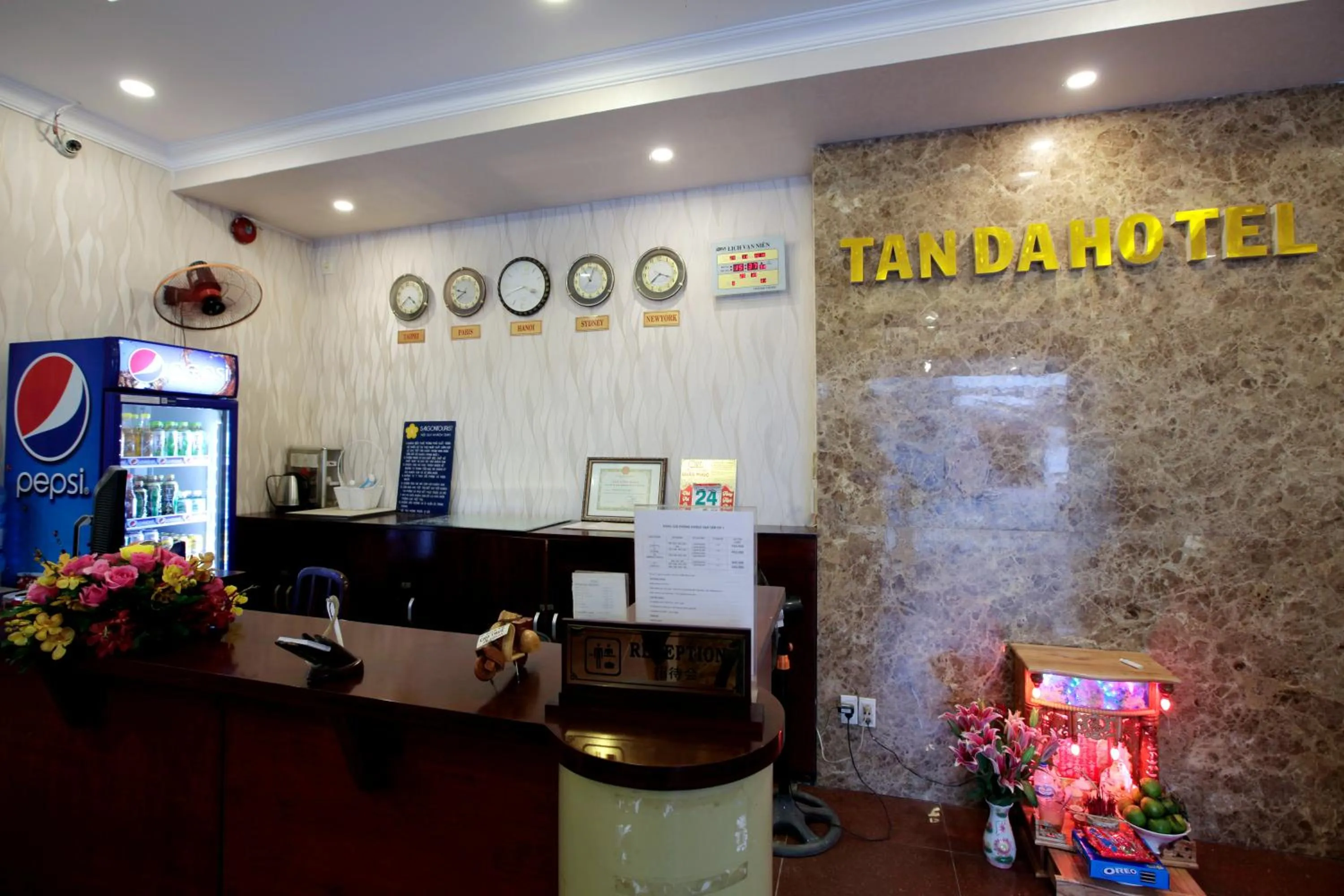 Lobby or reception in Tan Da Hotel