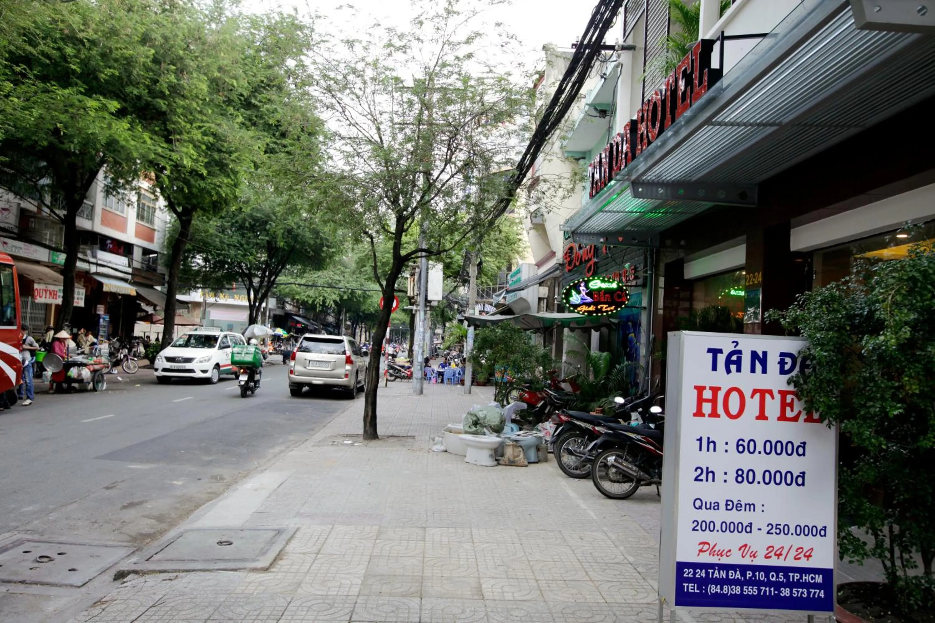 Facade/entrance in Tan Da Hotel
