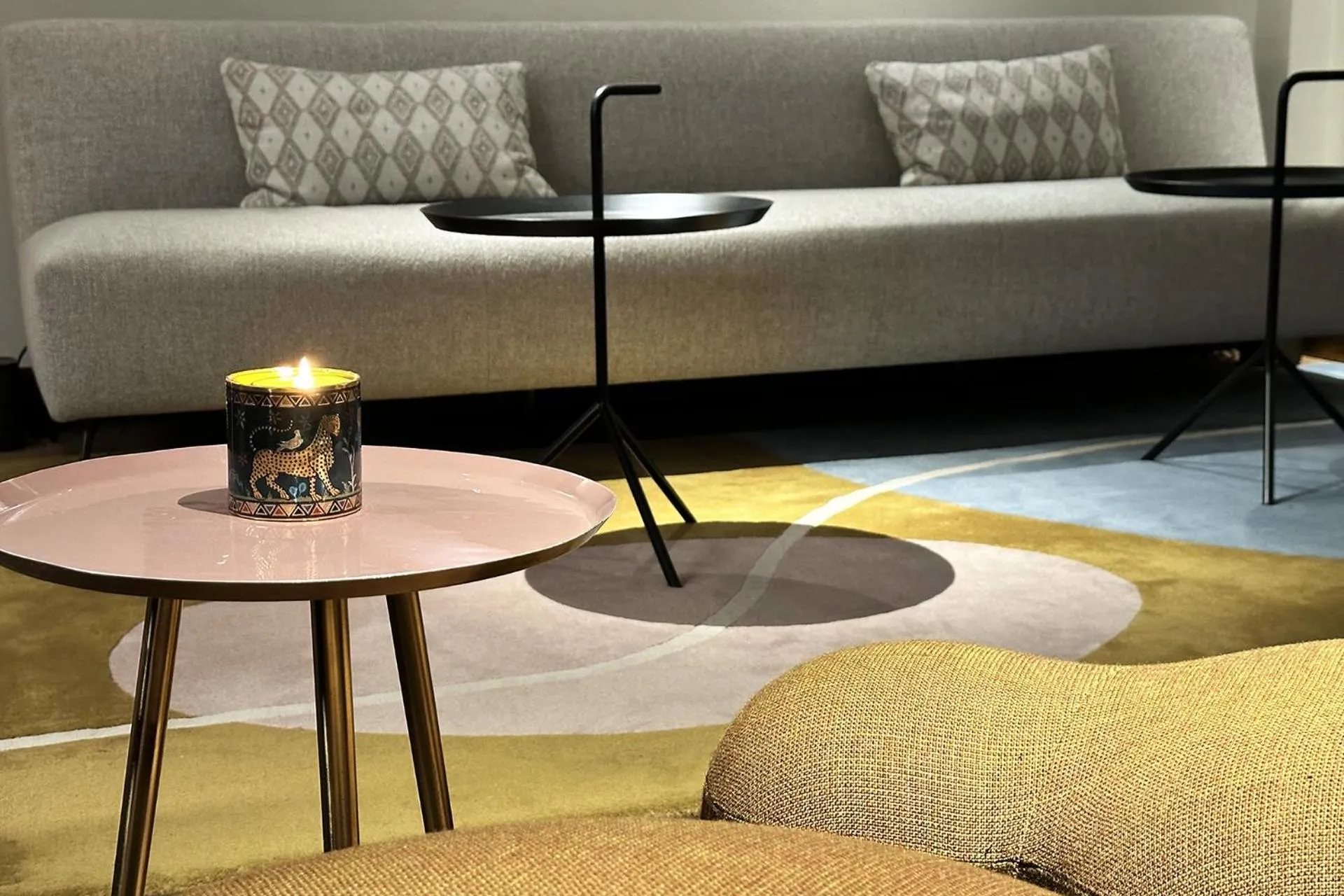 Seating area in Porta Nera Private Living - adults only