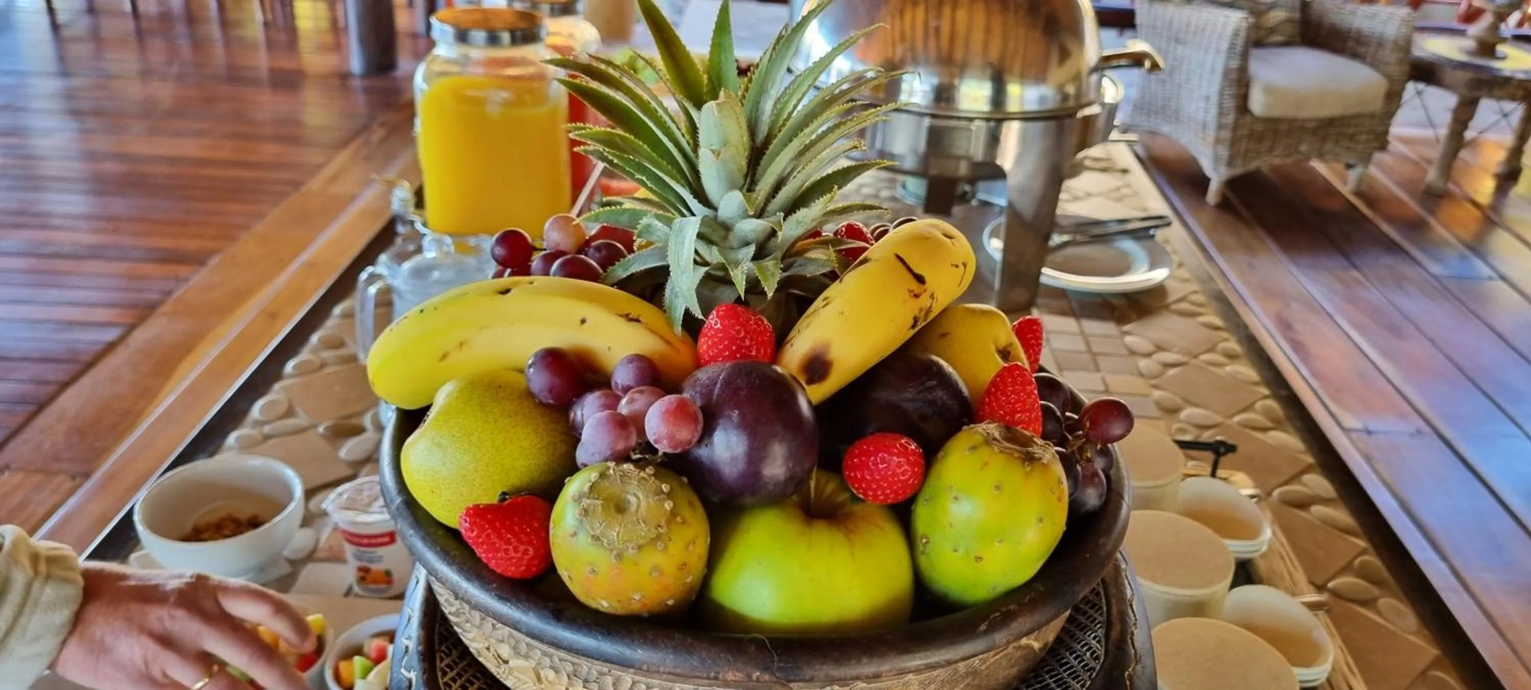 Food in MILIMA Big 5 Safari Lodge