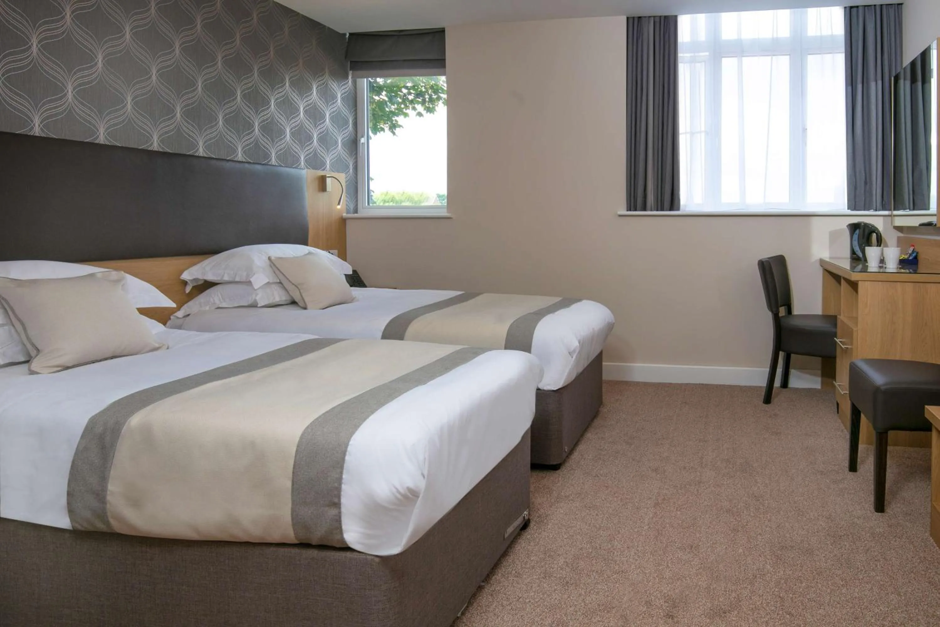 Bedroom, Bed in Best Western Northfields Ealing Hotel