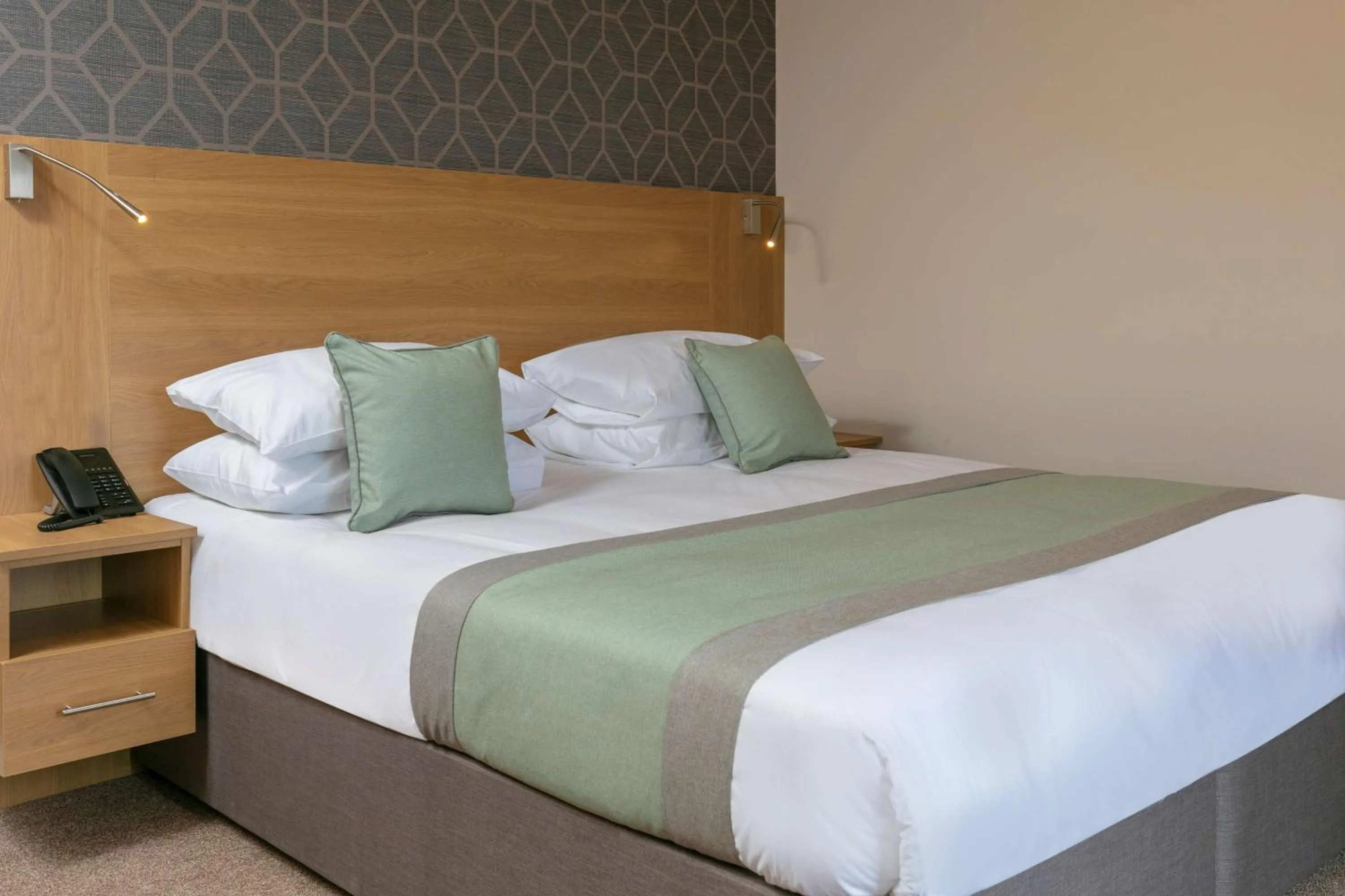 Bedroom, Bed in Best Western Northfields Ealing Hotel
