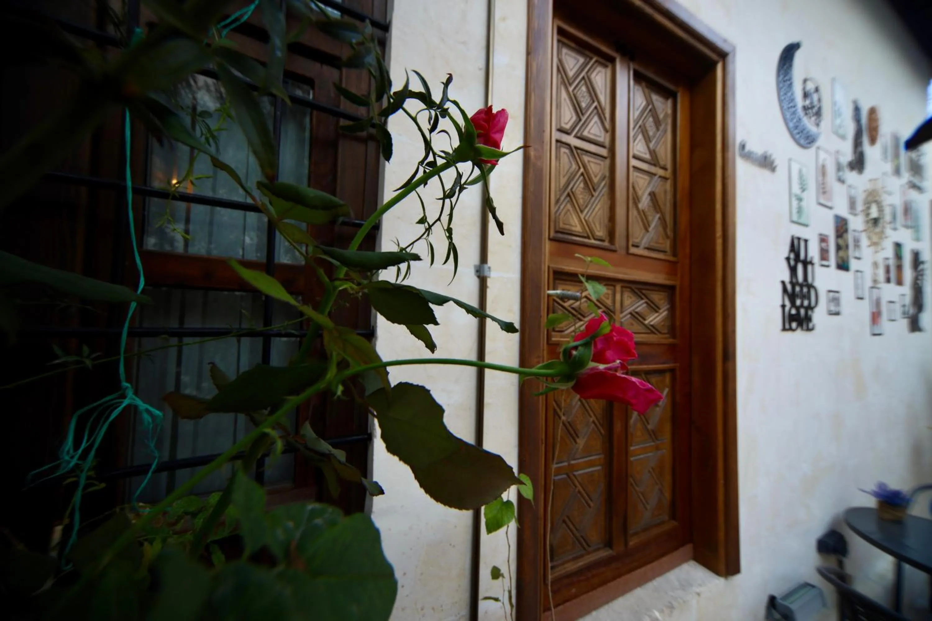 Inner courtyard view in Kaliruha Hotel