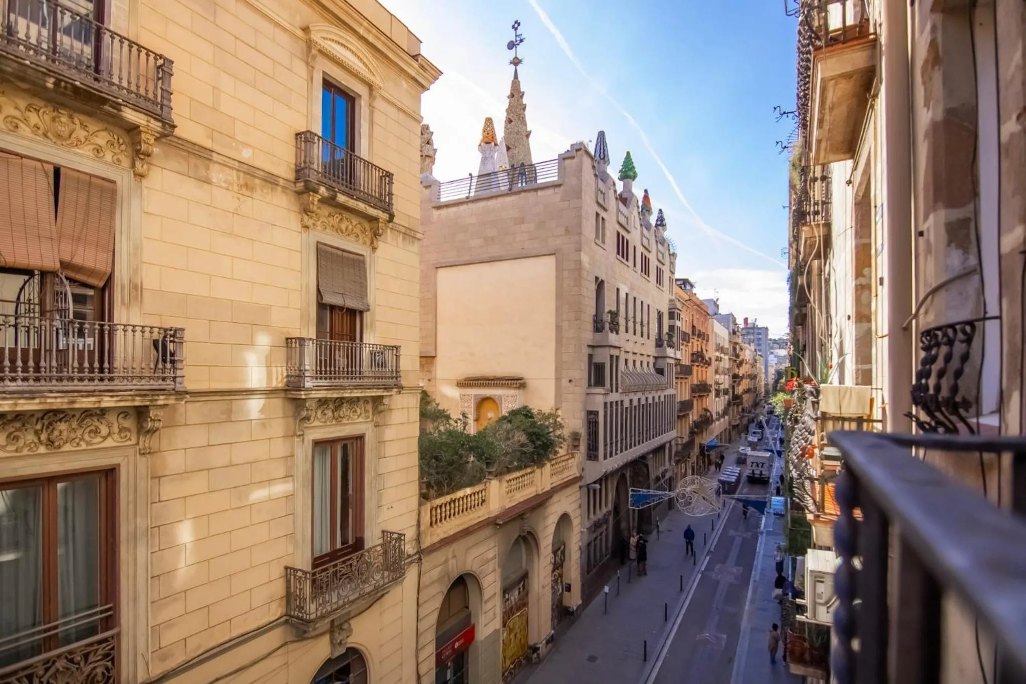 Neighbourhood in Gaudí Ramblas