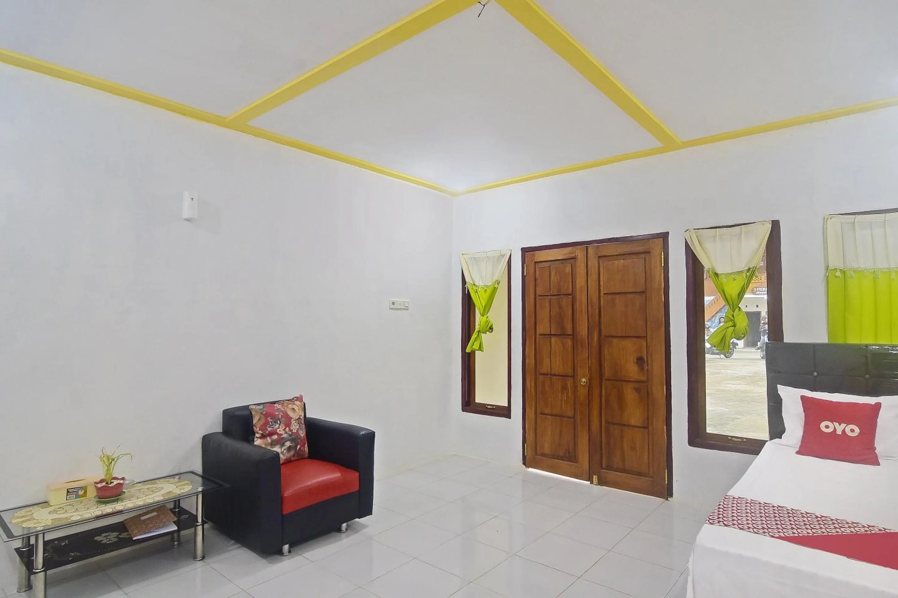 Bedroom, Bed in Hotel O Pulisan Ekowisata Homestay Near Wisata Pantai Desa Pulisan (Pulisan Beach Tour)