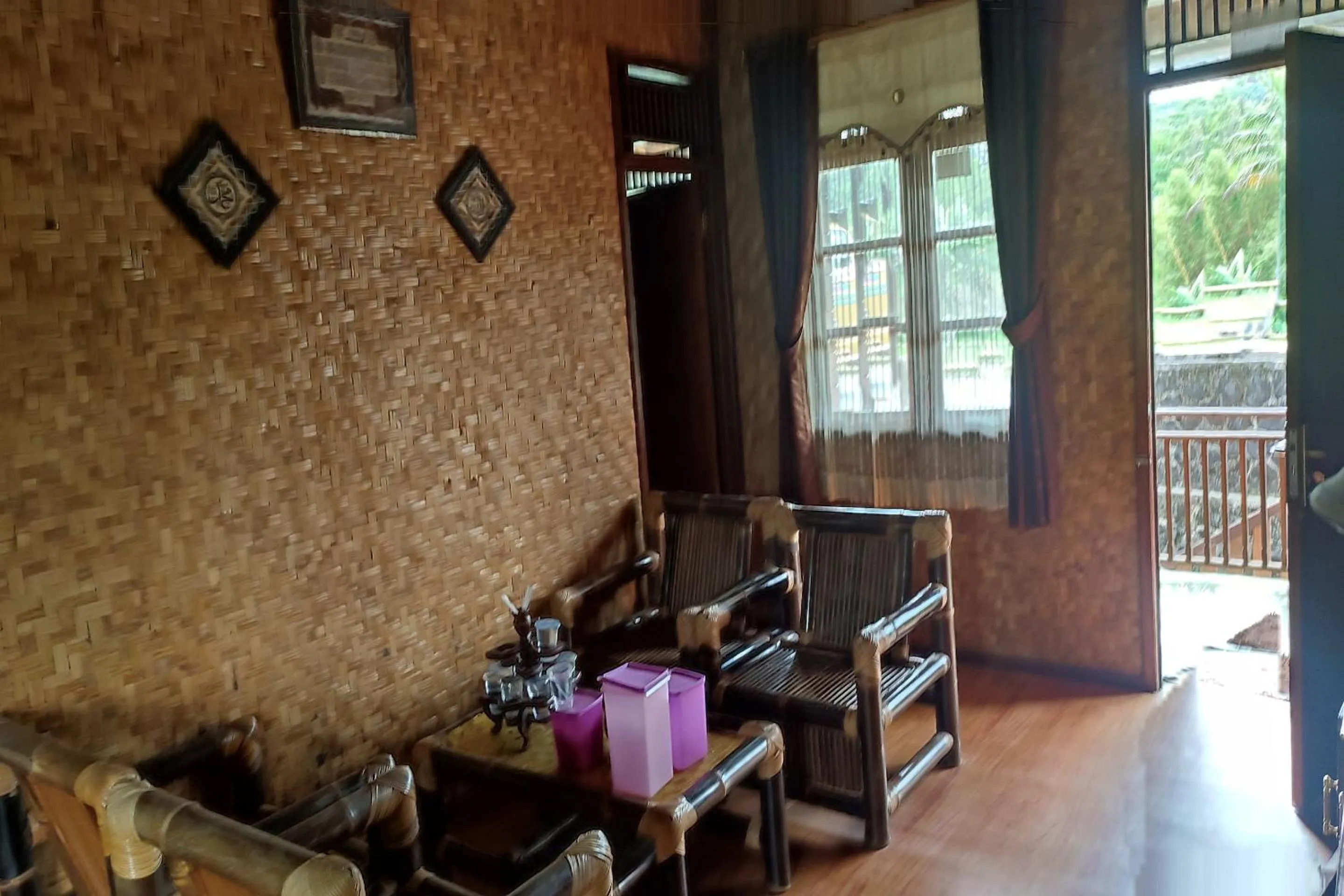 Seating area in Hotel O Desa Wisata TarajuNearGunung Panggung