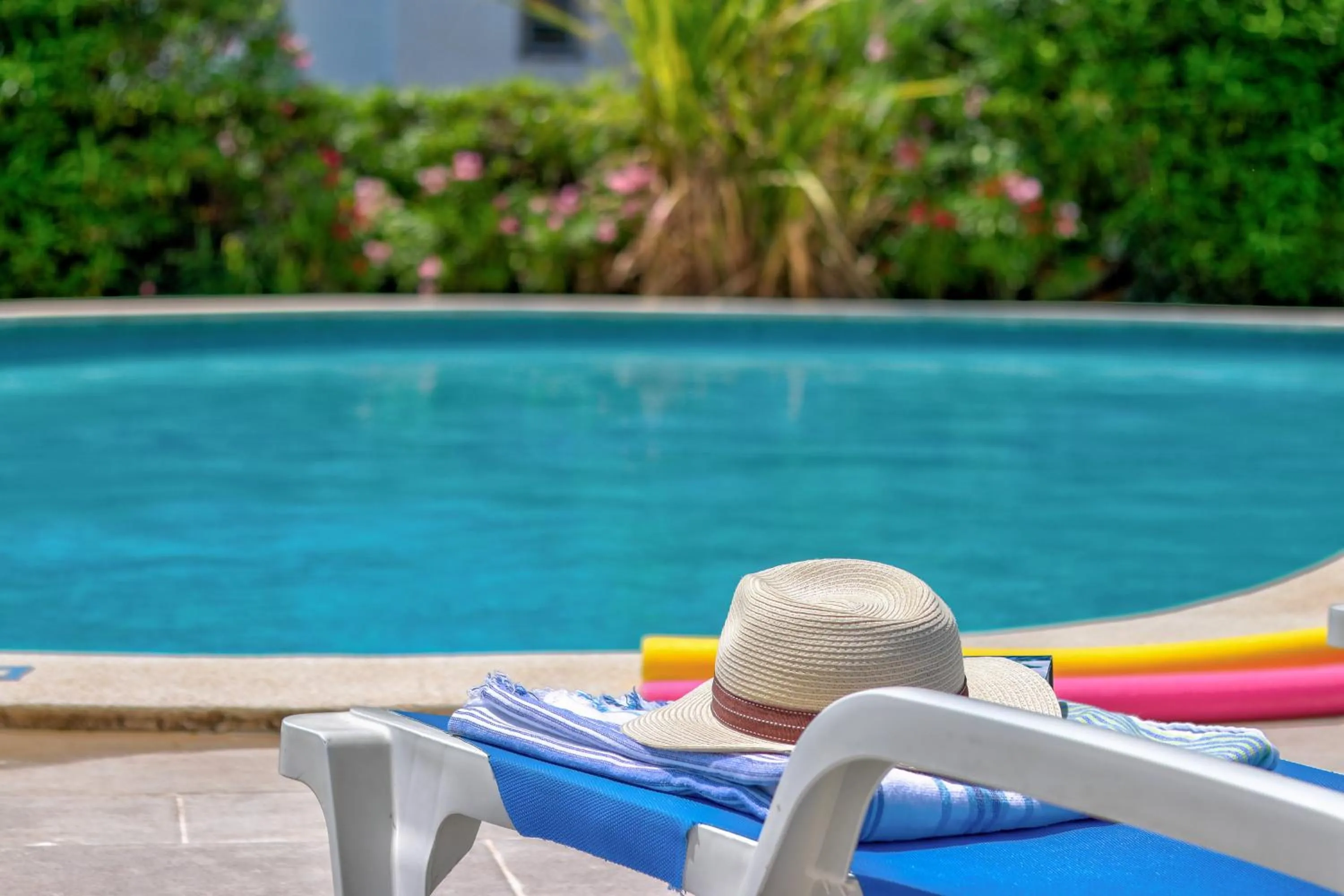Swimming pool in Apartamentos Llevant