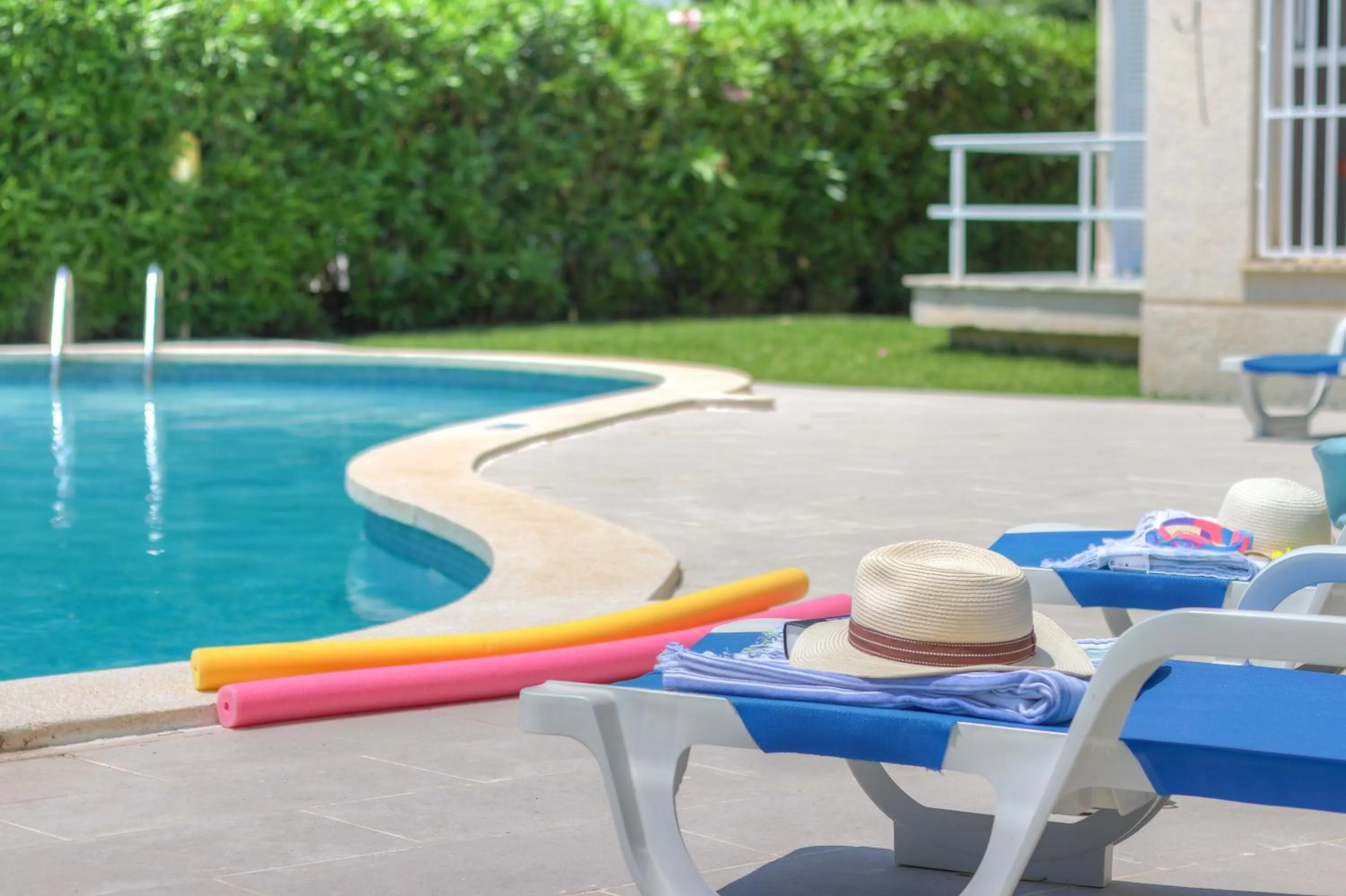 Swimming pool in Apartamentos Llevant