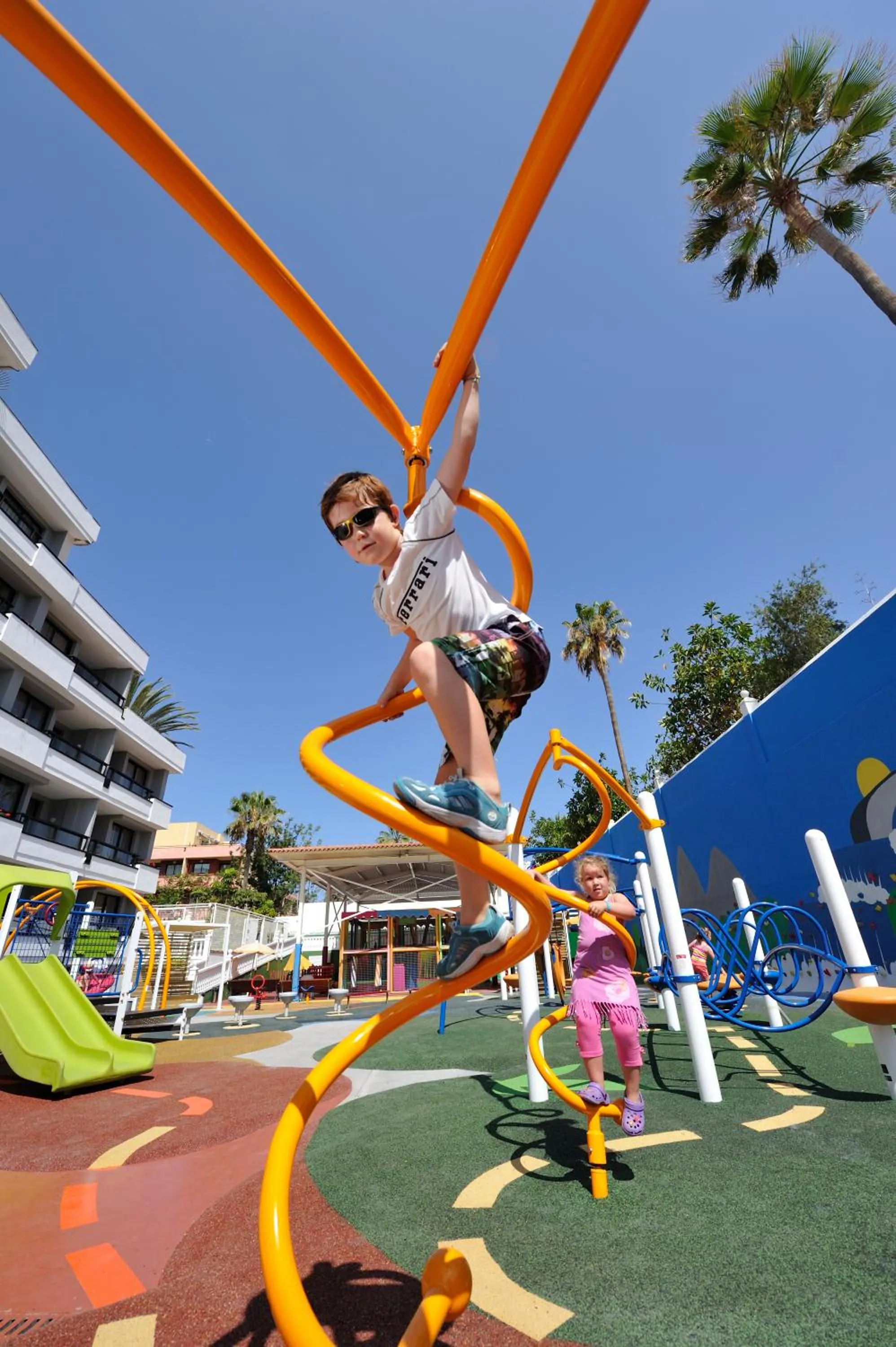 Children play ground in Spring Hotel Bitácora