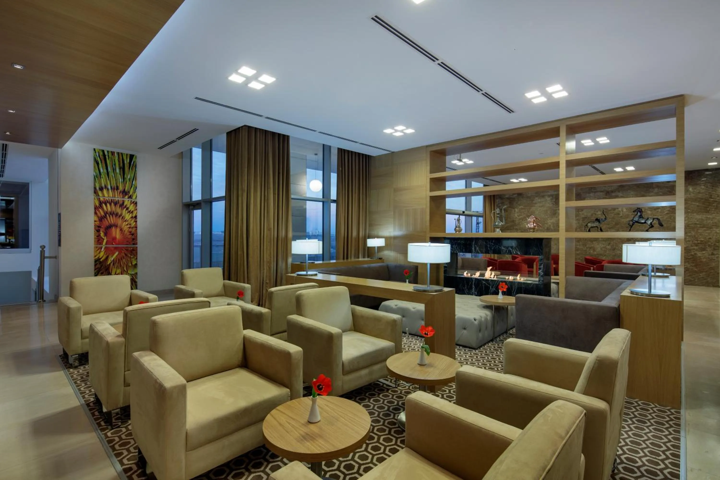 Lounge or bar in Wyndham Garden Diyarbakır