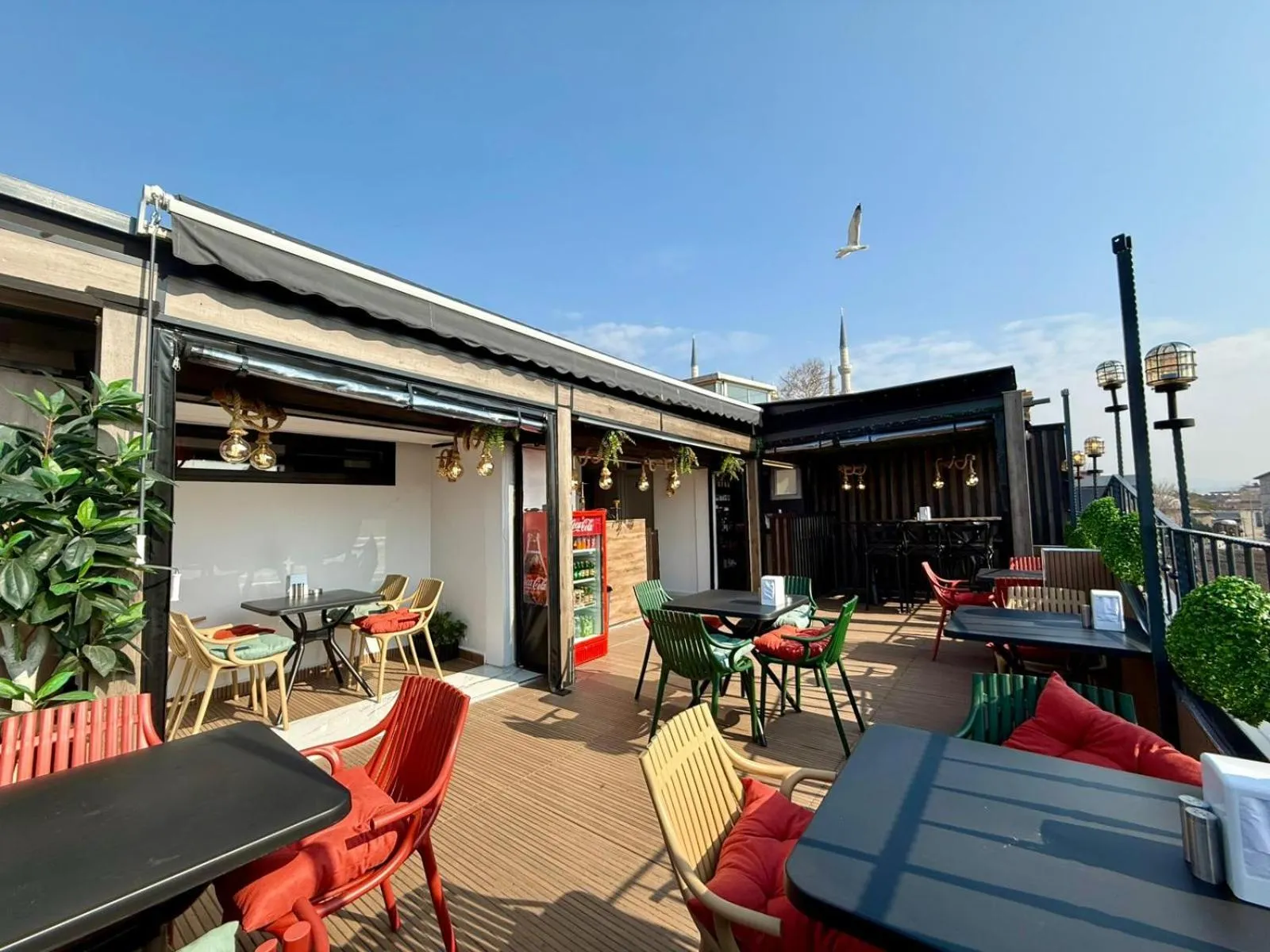 Patio in Istanbul Holiday Hotel