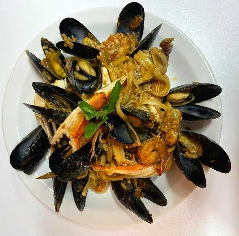 Food in Limni Resort