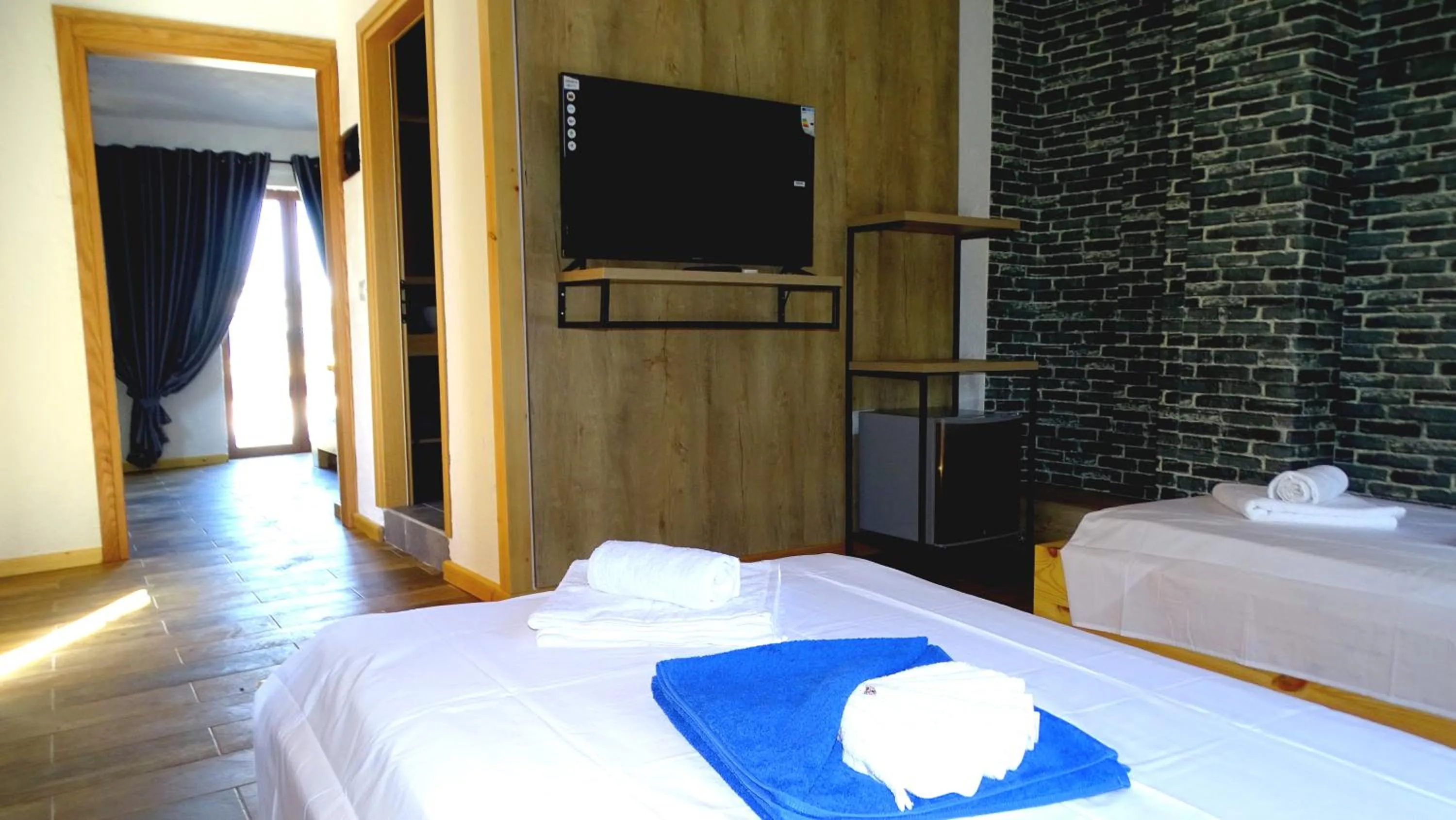 TV and multimedia, Bed in Limni Resort