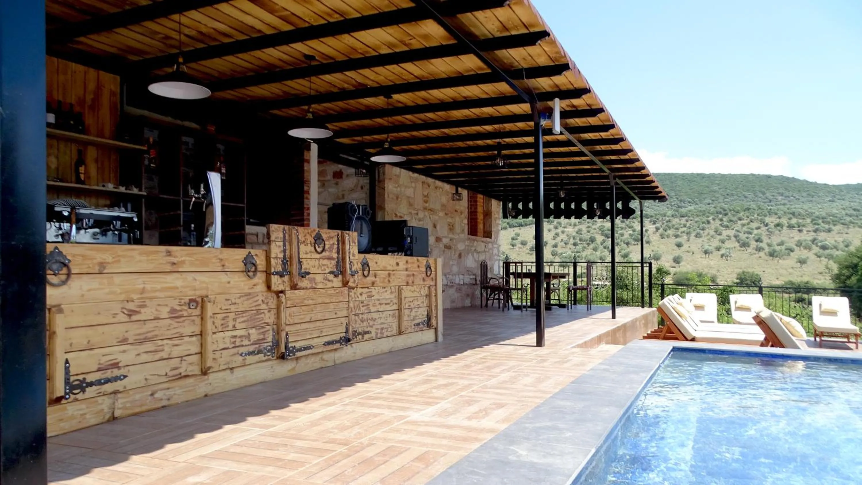 Lounge or bar in Limni Resort