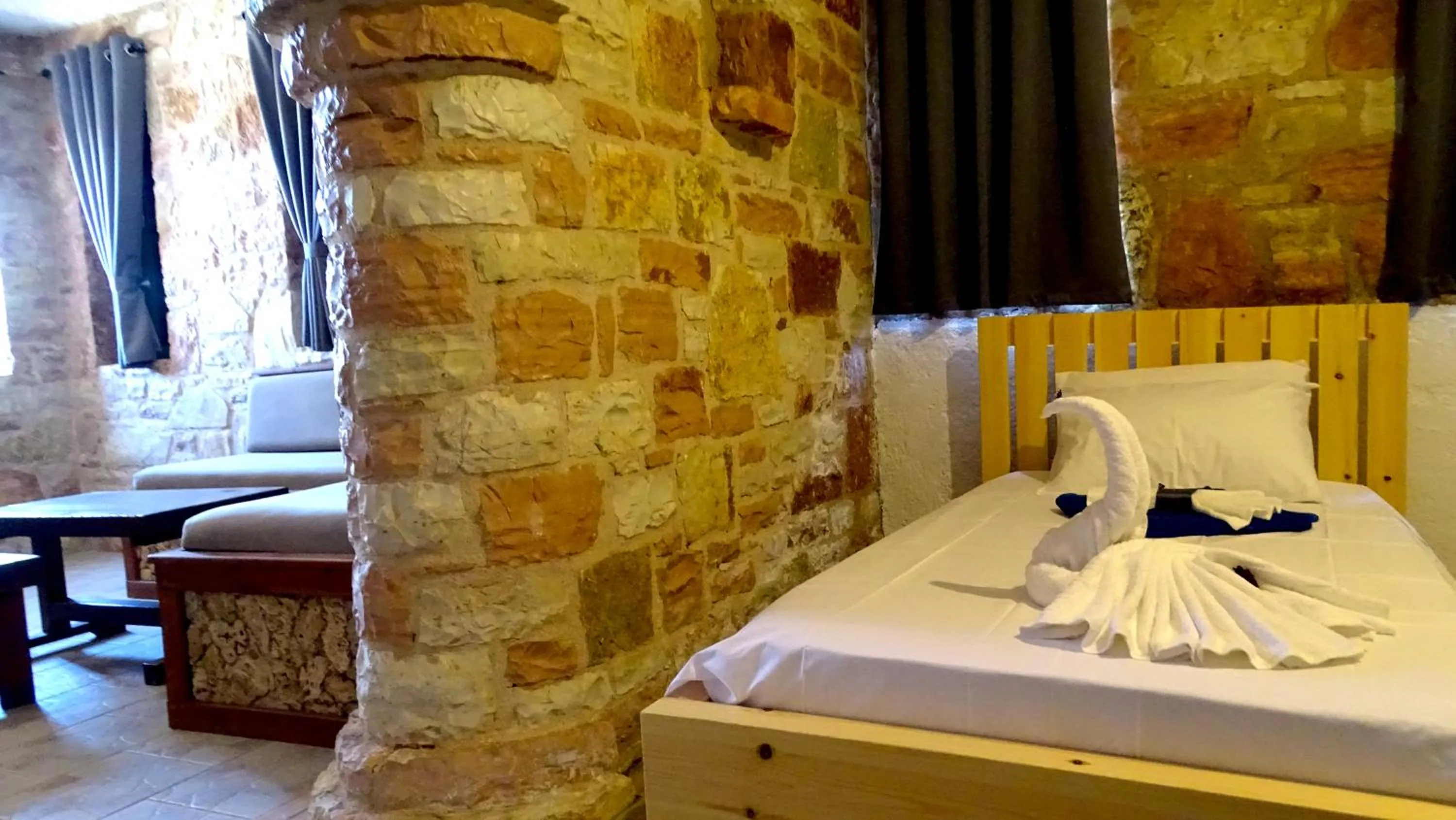 Bed in Limni Resort